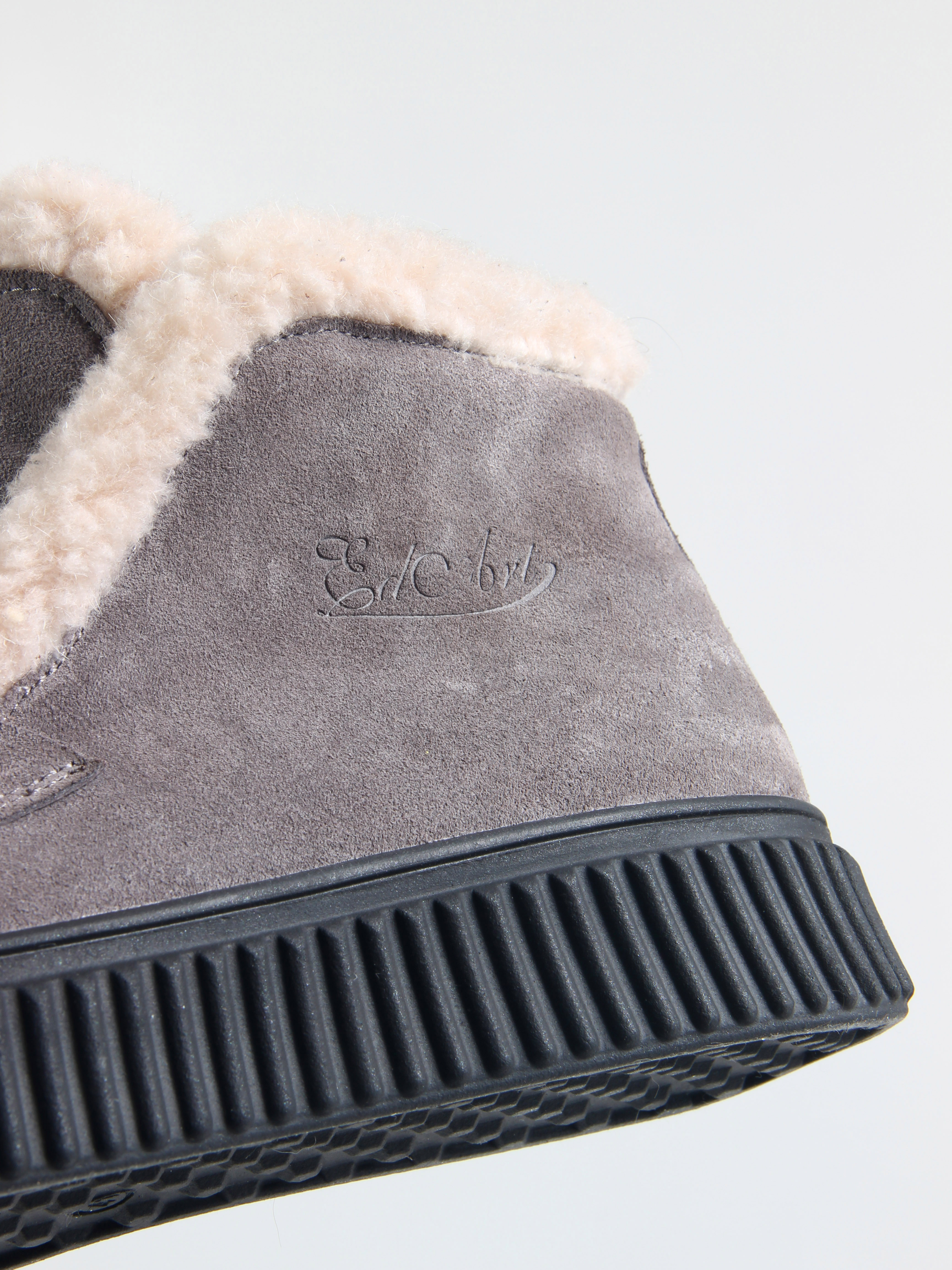 картинка Ботинки ED'ART 307.от11'bl. серый замок  замша от интернет магазина