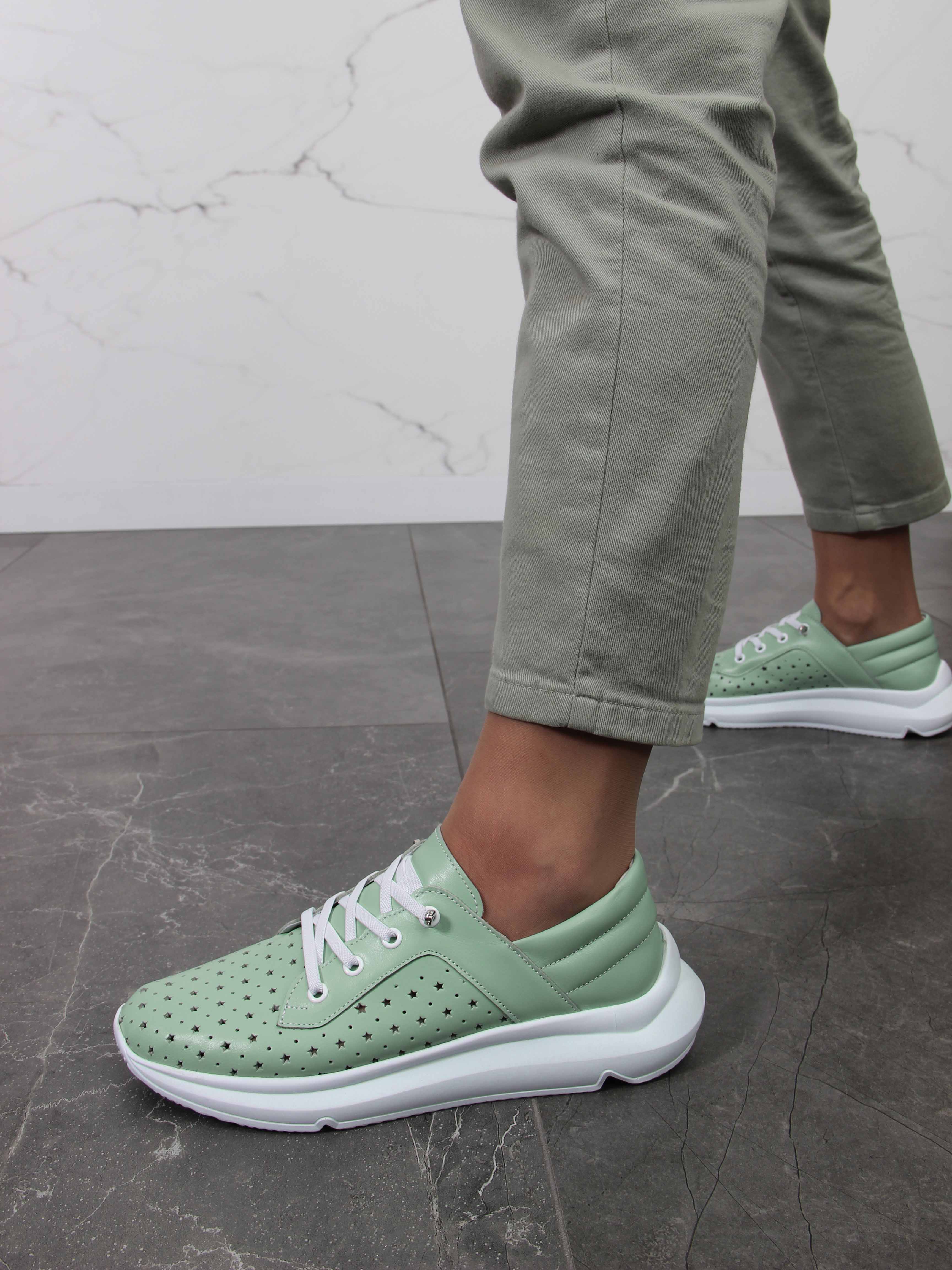 картинка Кроссовки ED'ART 168.236143w. Мята-виктория от интернет магазина