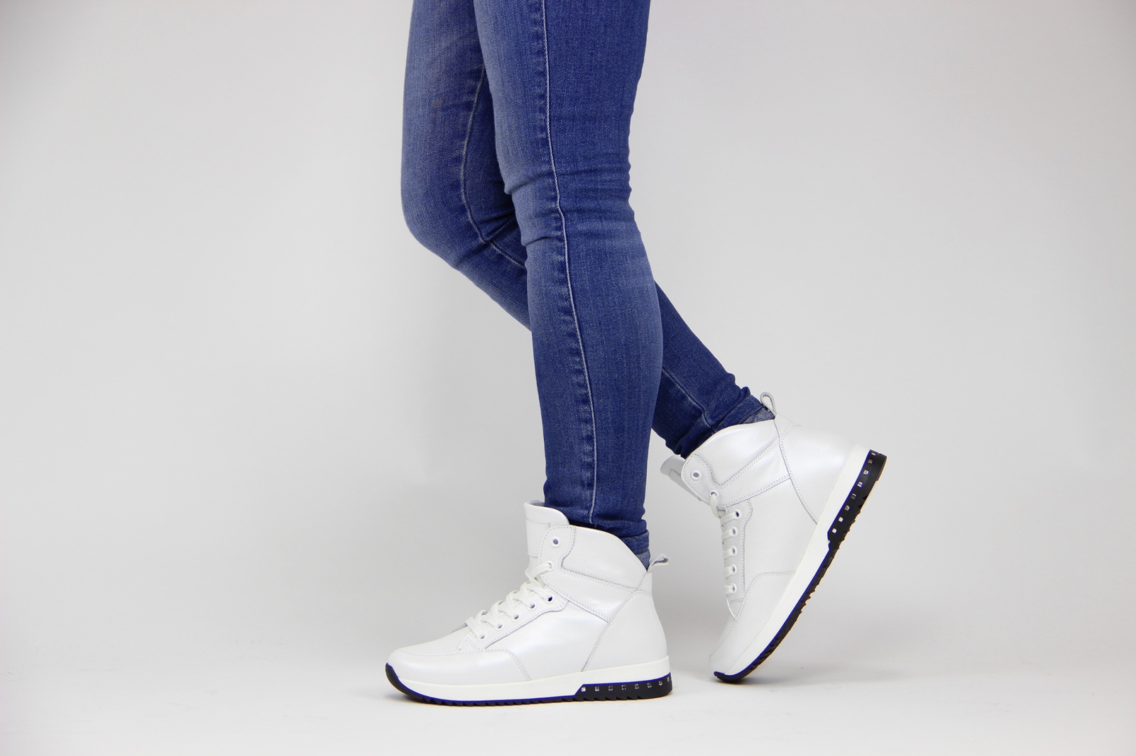 картинка Ботинки ED'ART 317.omega2'w.white от интернет магазина