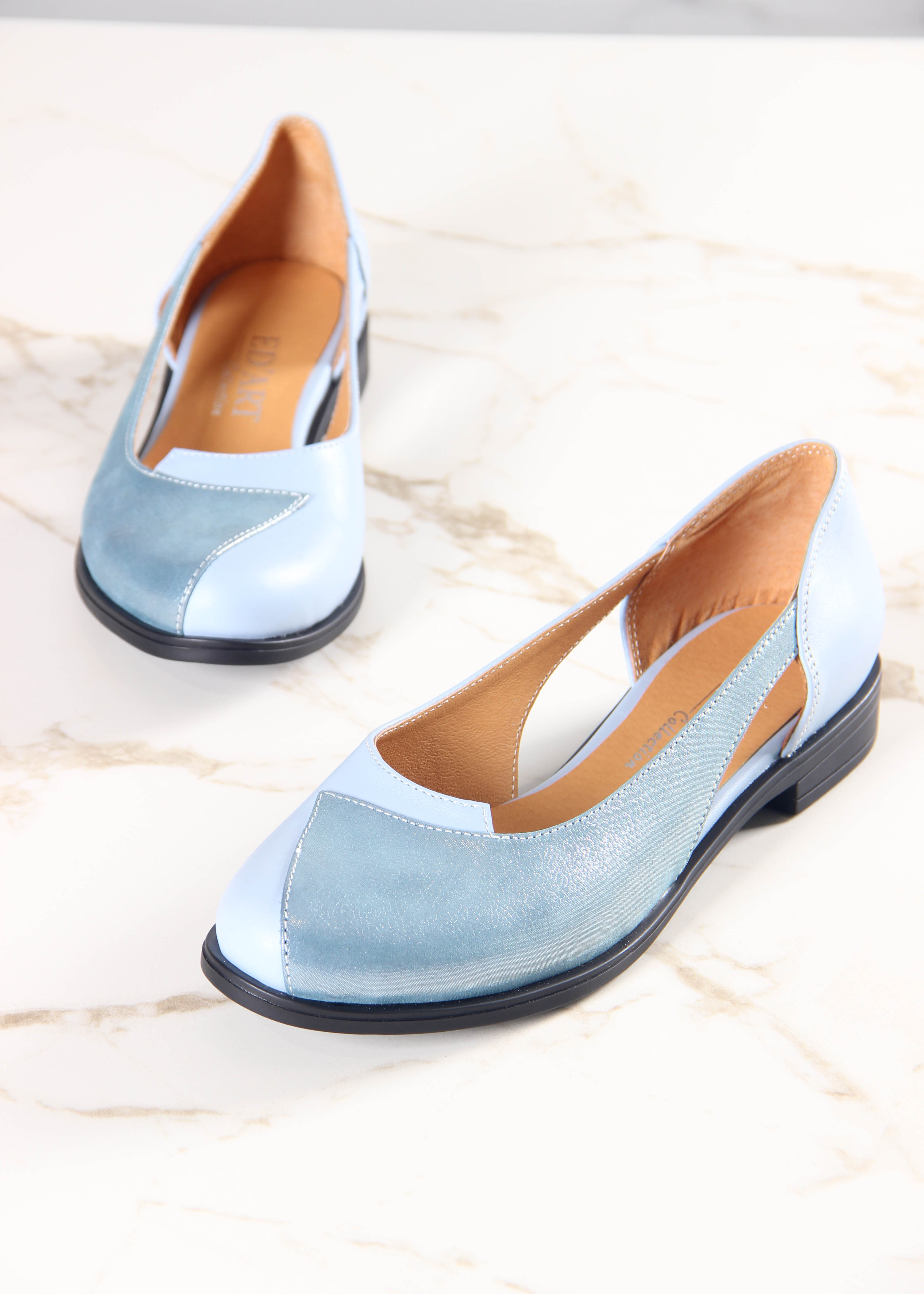 картинка Туфли ED'ART 160.madonna'bl. голубой ангел голубая астана от интернет магазина