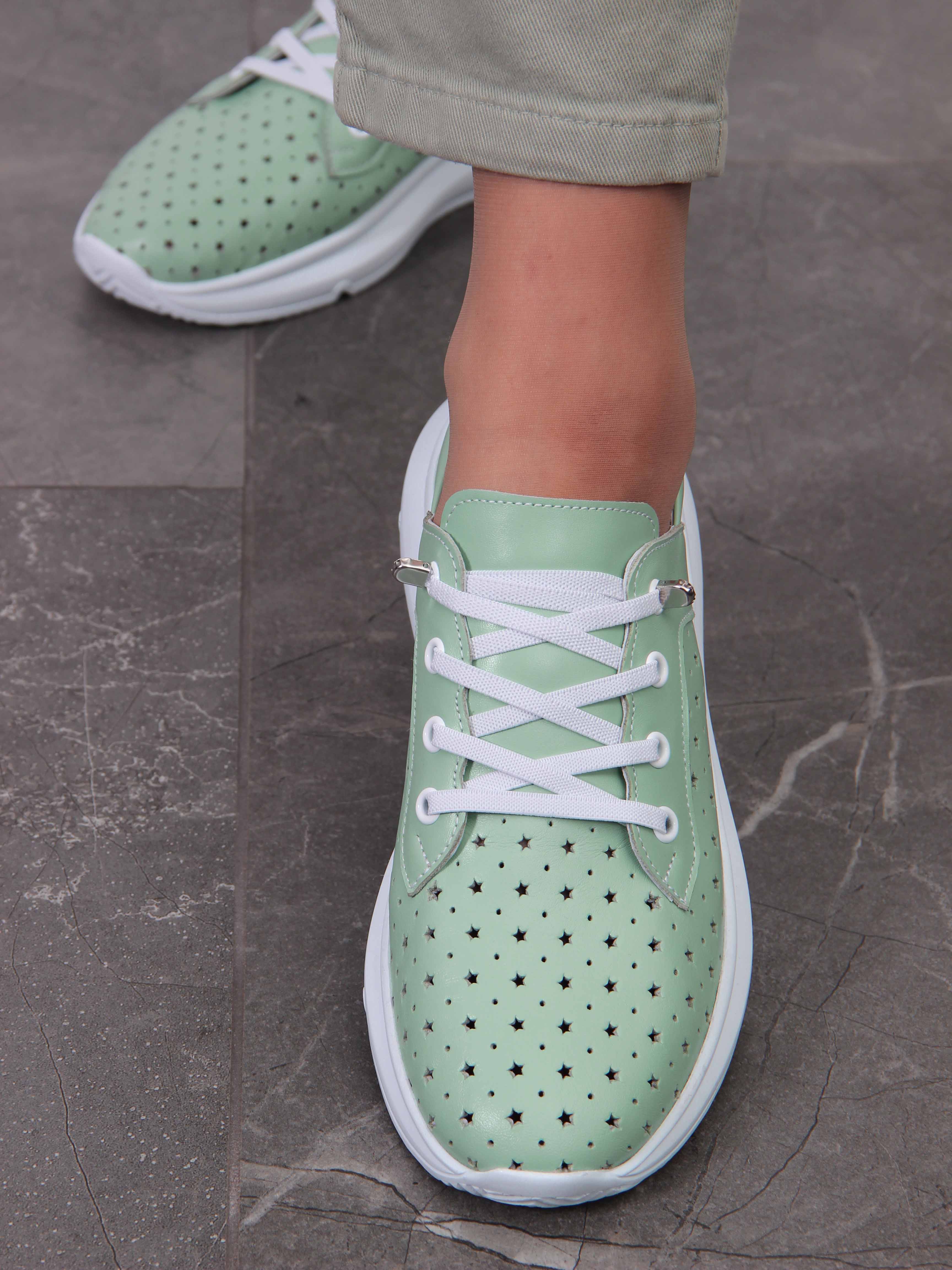 картинка Кроссовки ED'ART 168.236143w. Мята-виктория от интернет магазина