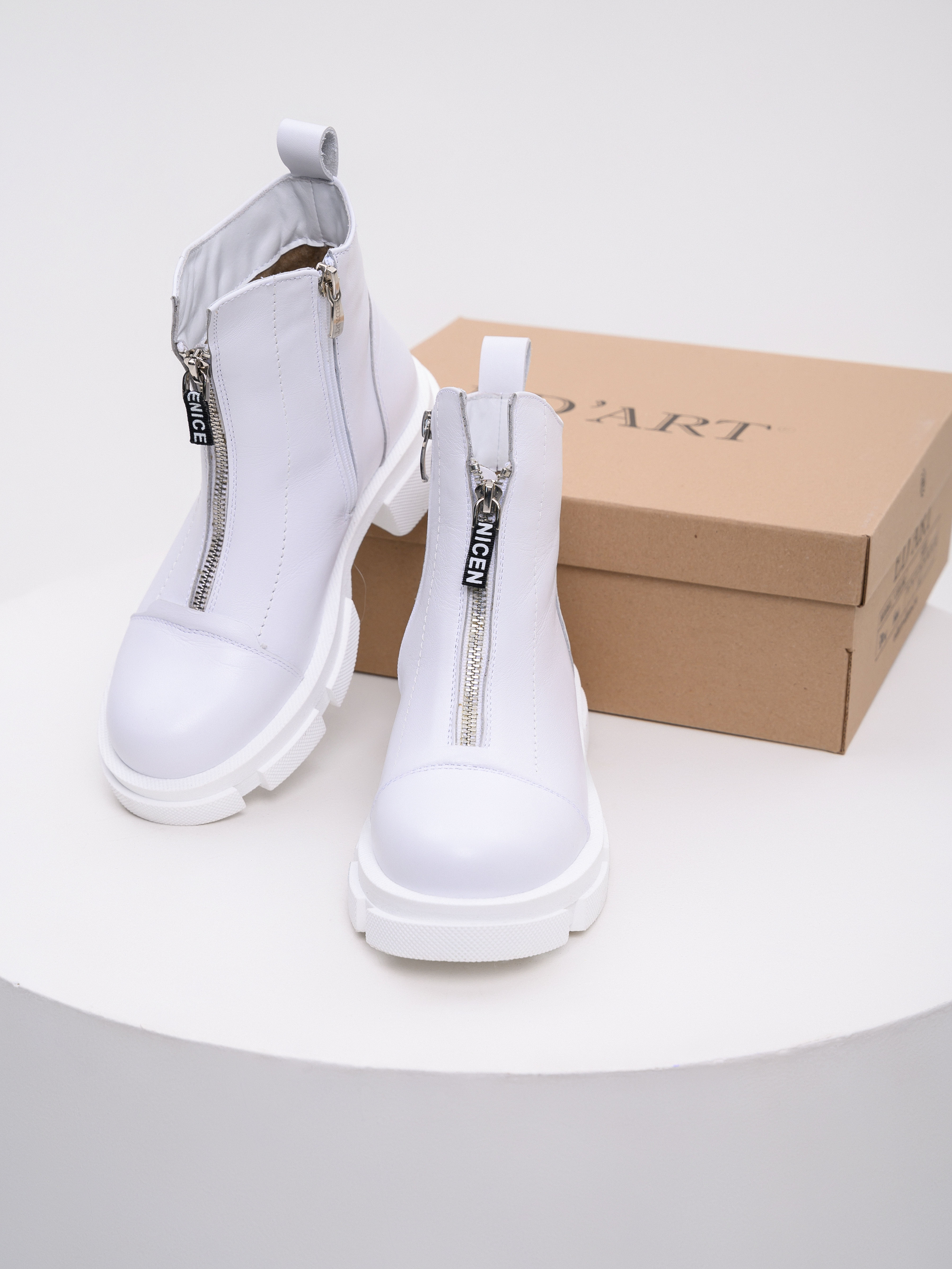 картинка Ботинки ED'ART 330.21074w. белый от интернет магазина