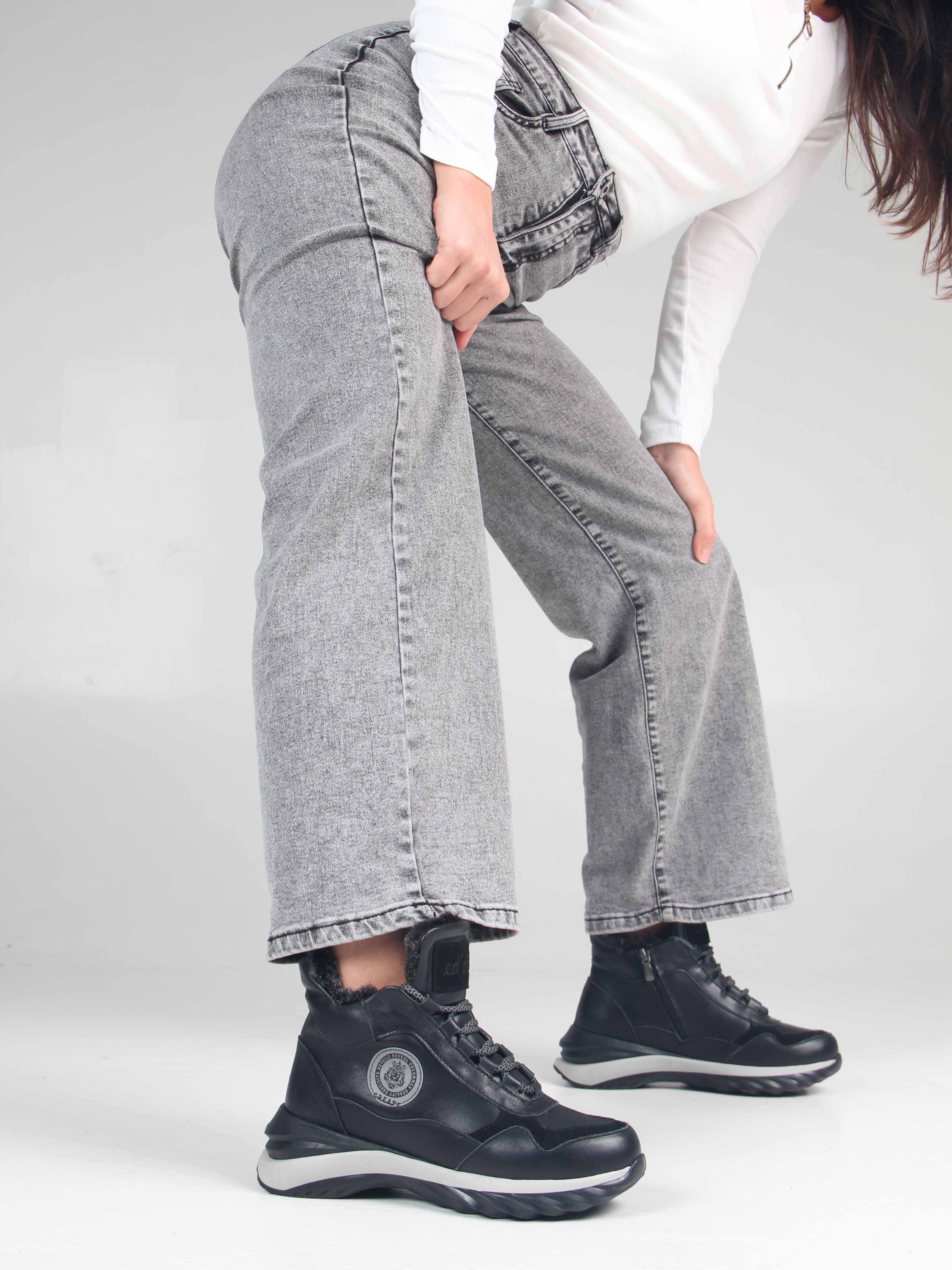 картинка Ботинки ED'ART 350.uno2'bl. черный от интернет магазина