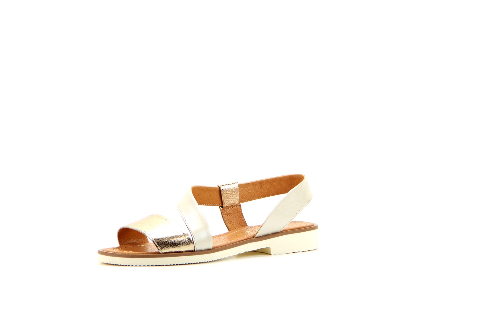 картинка Босоножки ED'ART 1050.110'w.gold.beige от интернет магазина