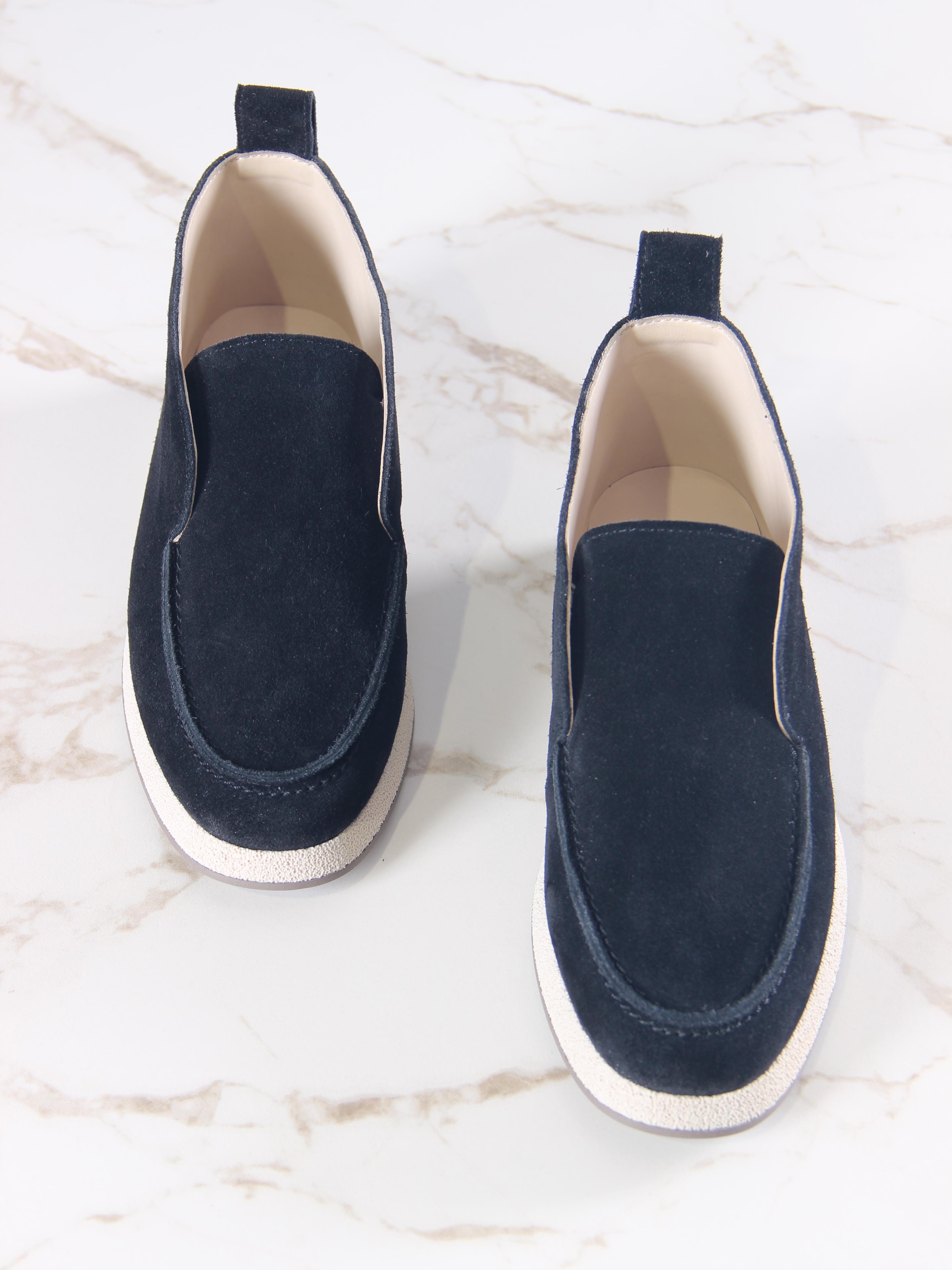 картинка Полуботинки  ED'ART 207.1607'be. черная замша от интернет магазина