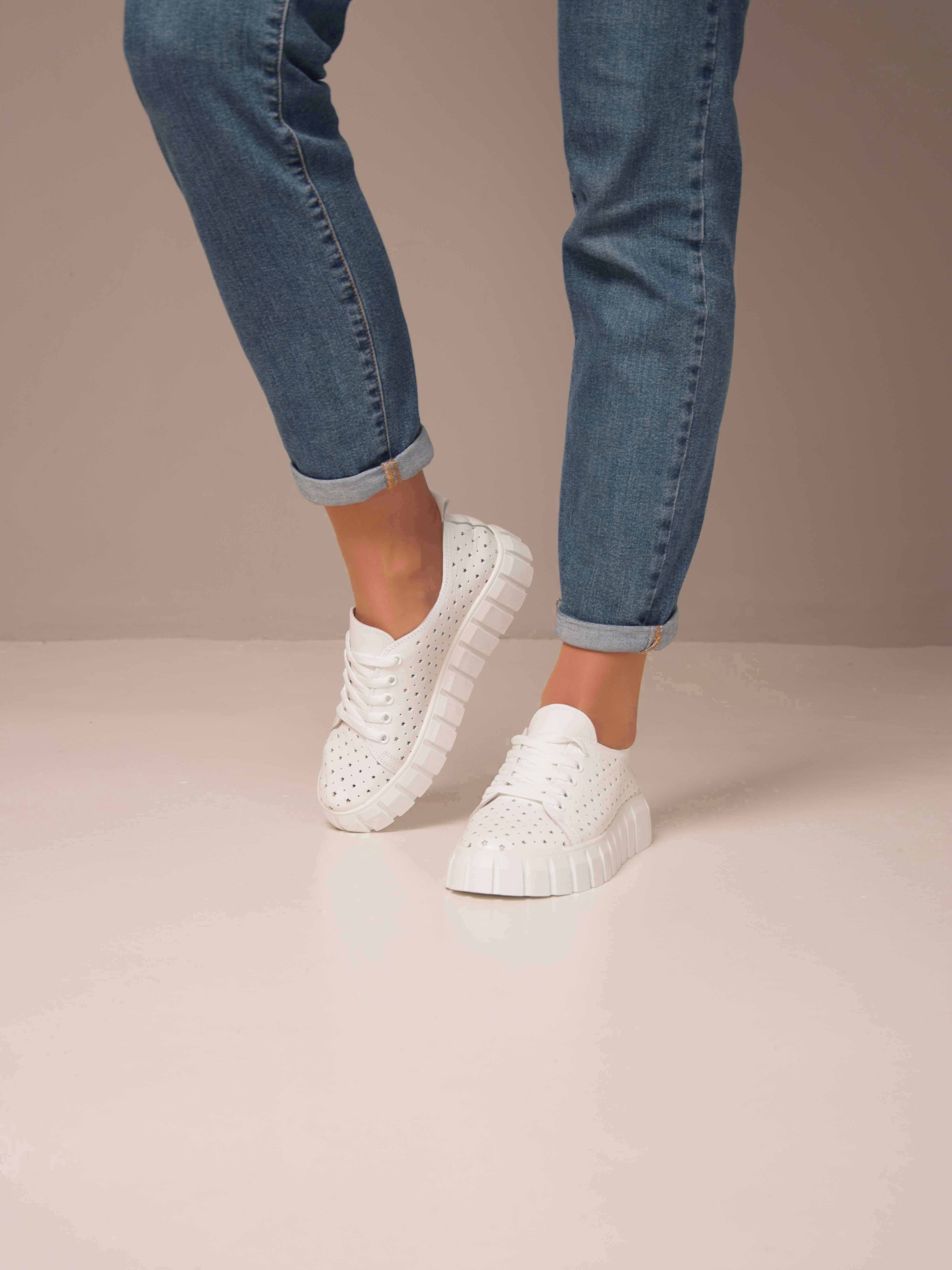 картинка Кеды ED'ART 125.p.91505'w.Белый от интернет магазина