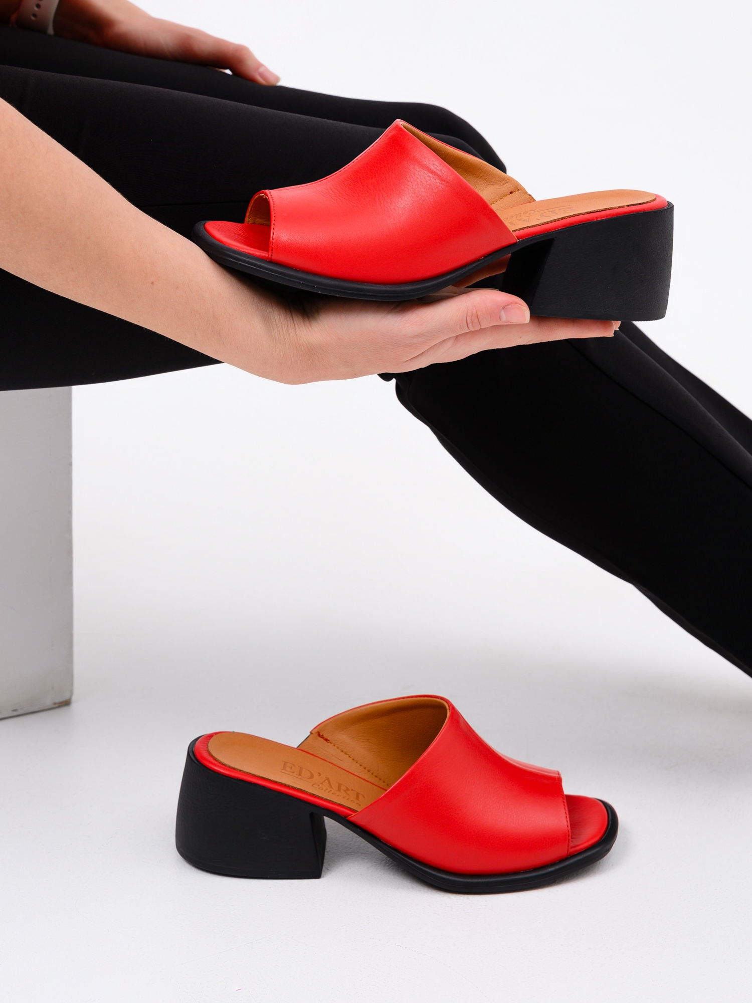 картинка Босоножки ED'ART 4012.23663'bl. Красный от интернет магазина