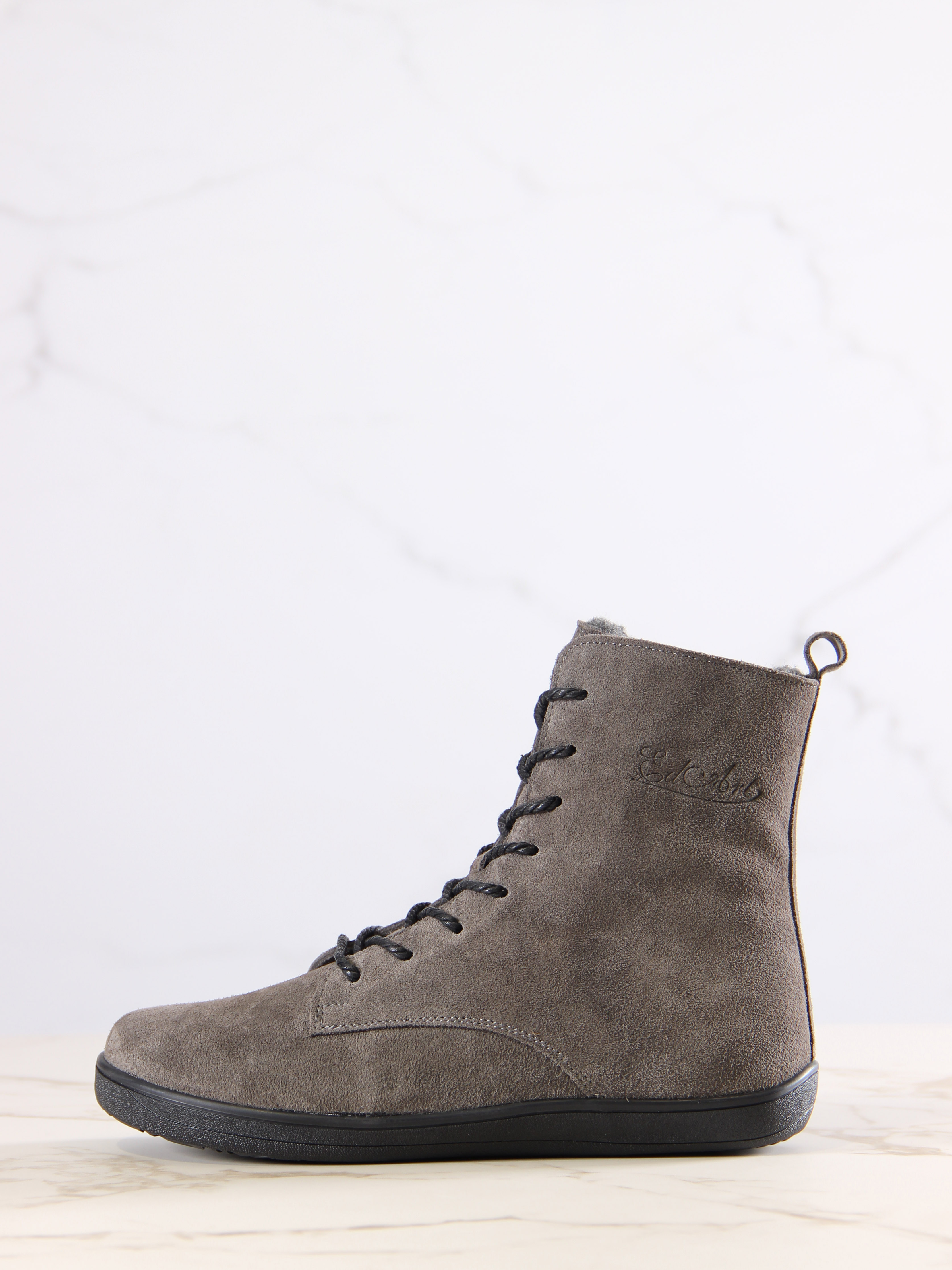 картинка Босоногие ботинки  ED'ART 351.NATA'bl.Серый замок замша от интернет магазина