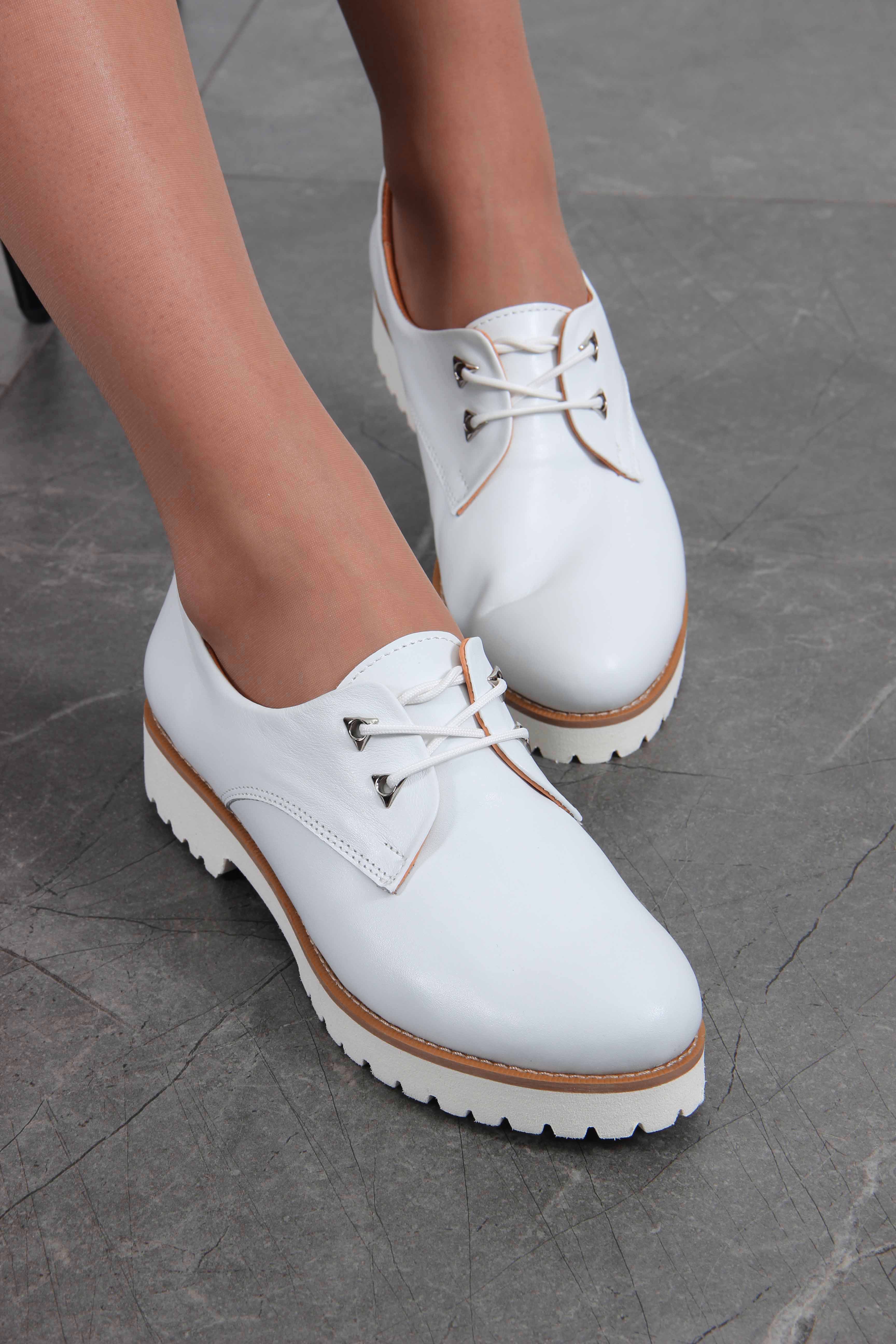 картинка Туфли полуботинки ED'ART 102.country.'w. Белый от интернет магазина