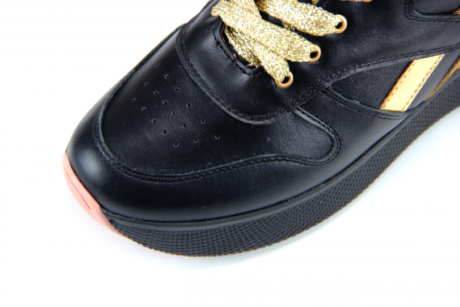 картинка Кроссовки ED'ART 132.omega'bl.black-gold от интернет магазина