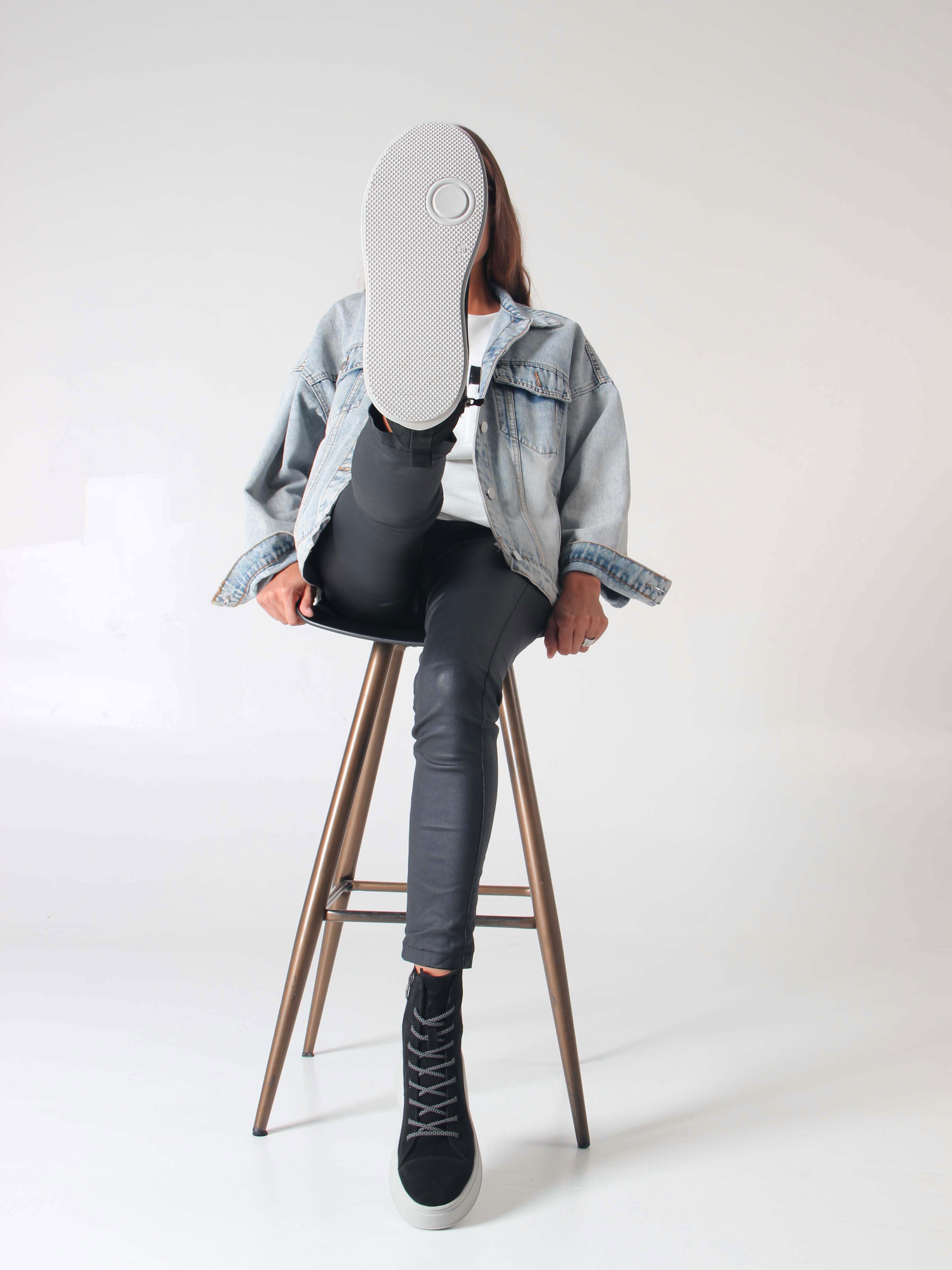 картинка Ботинки ED'ART 215.ALTA'gr. Черный замша от интернет магазина