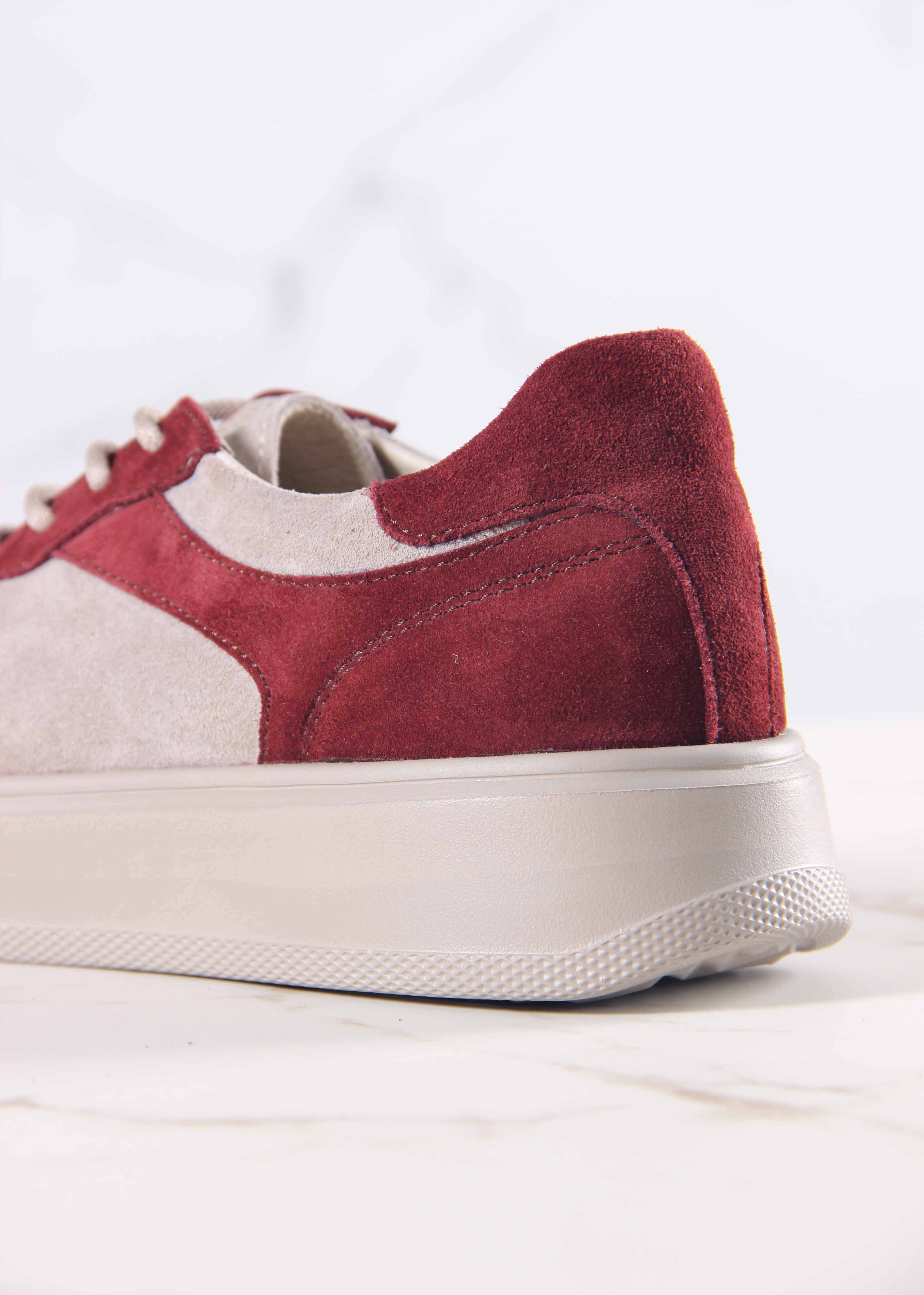 картинка Кеды ED'ART 149.LusiR2'la. бордо каменный замша от интернет магазина