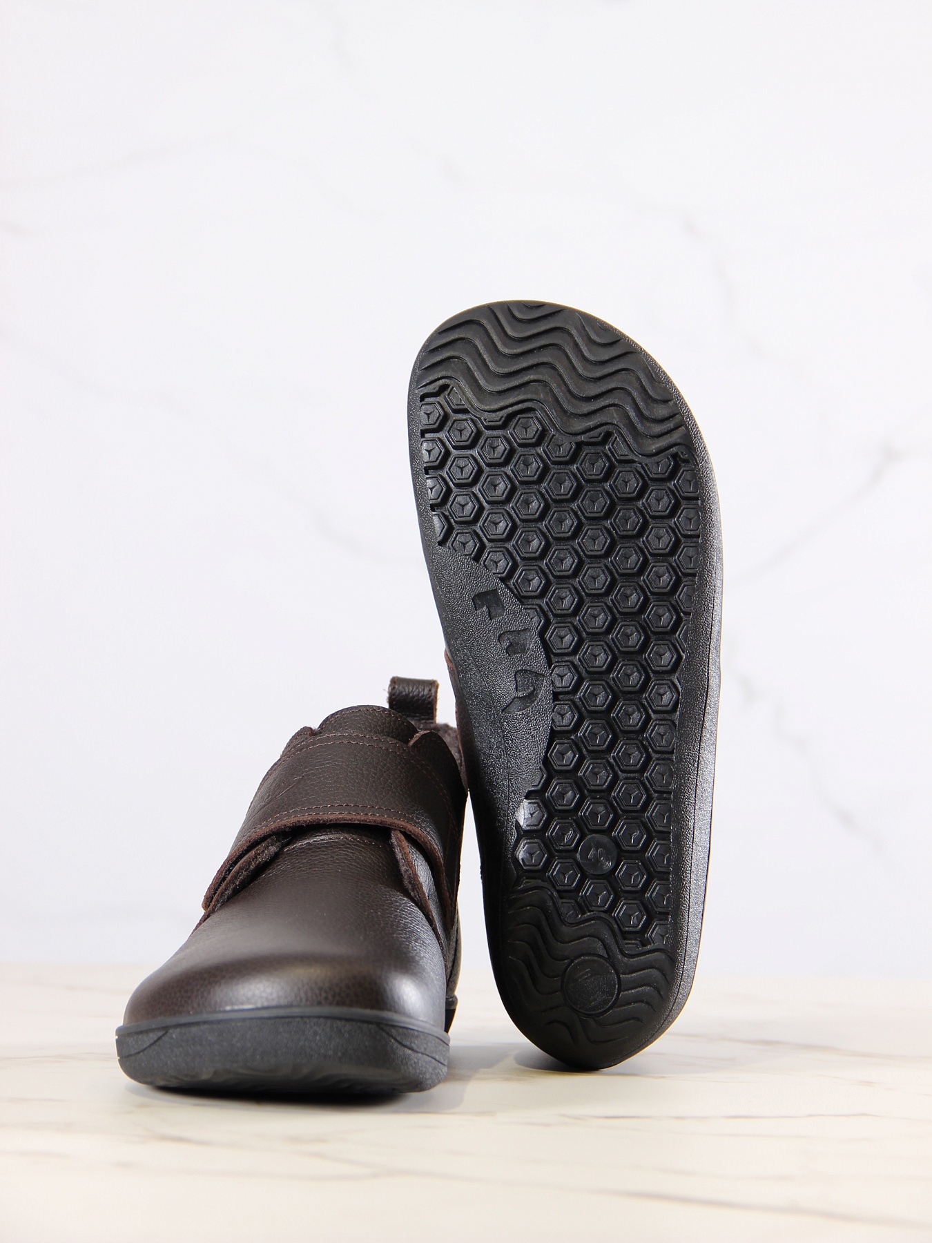 картинка Босоногие ботинки  ED'ART 209.NATA'bl.Темно-коричневый оттима от интернет магазина