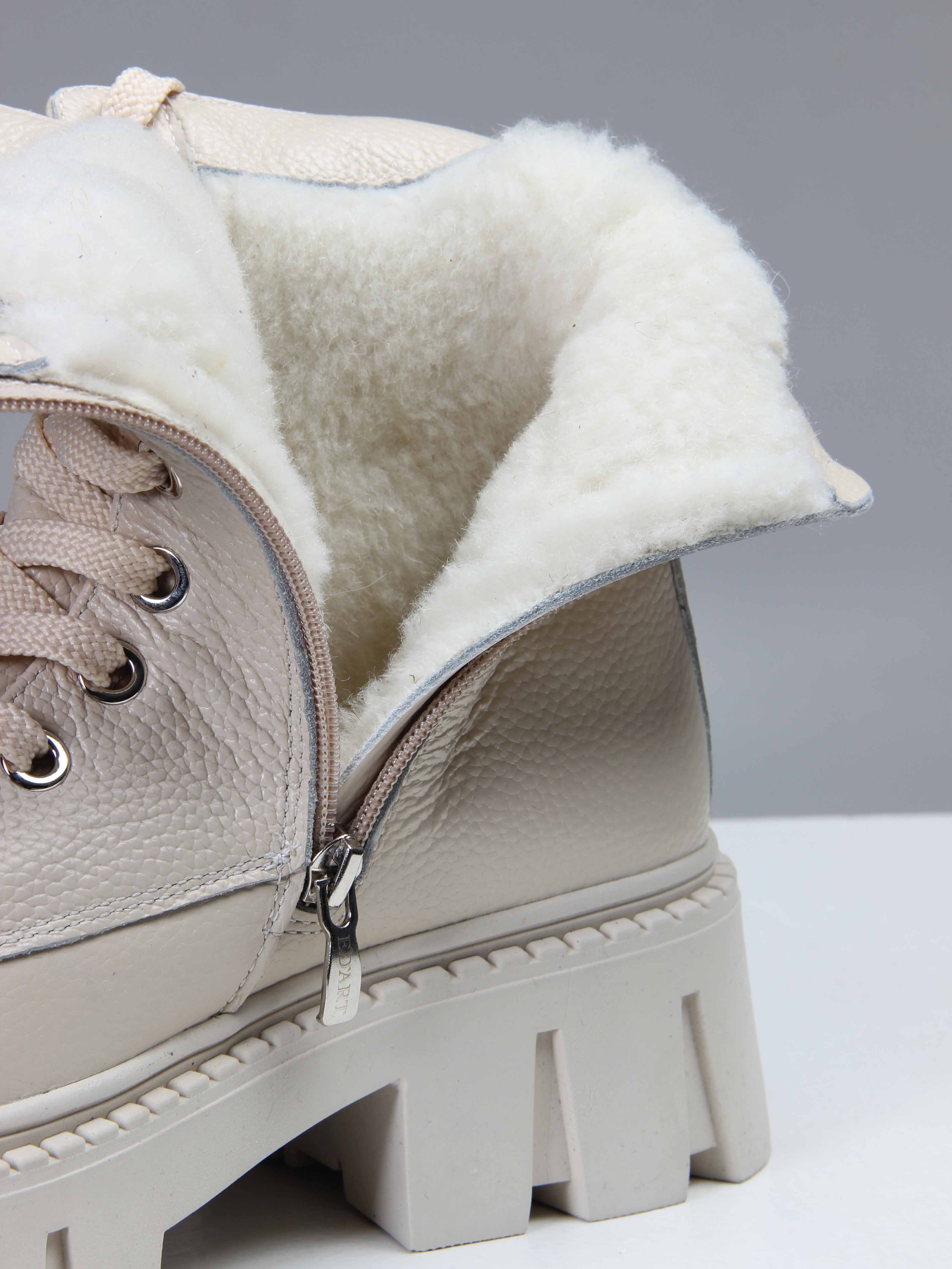 картинка Ботинки ED'ART 346.чанки'be. Бежевый макс от интернет магазина