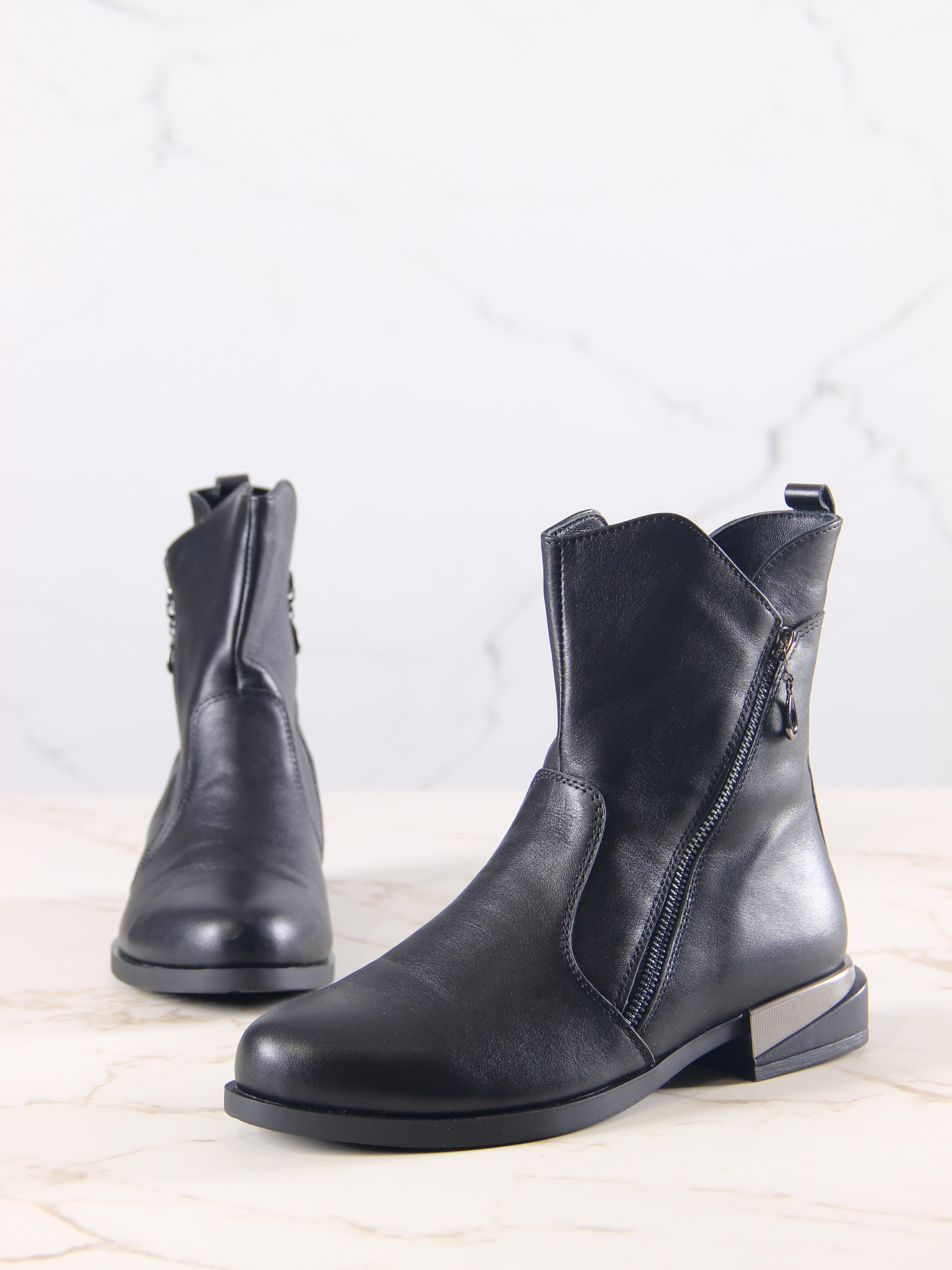 картинка Ботинки ED'ART 222.Arizona4'bl. black от интернет магазина