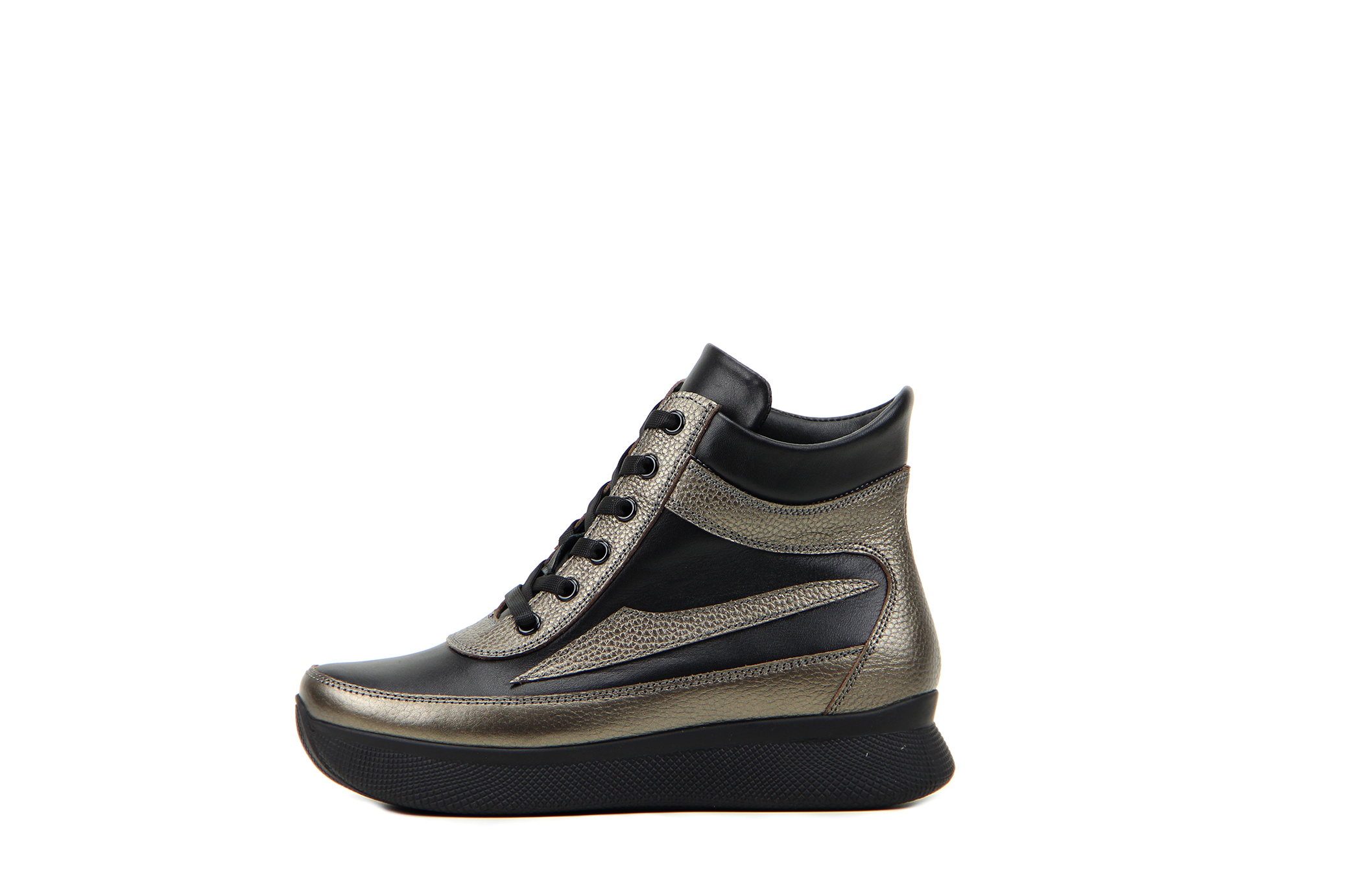 картинка Ботинки ED'ART 310.omega.Black+bronze от интернет магазина