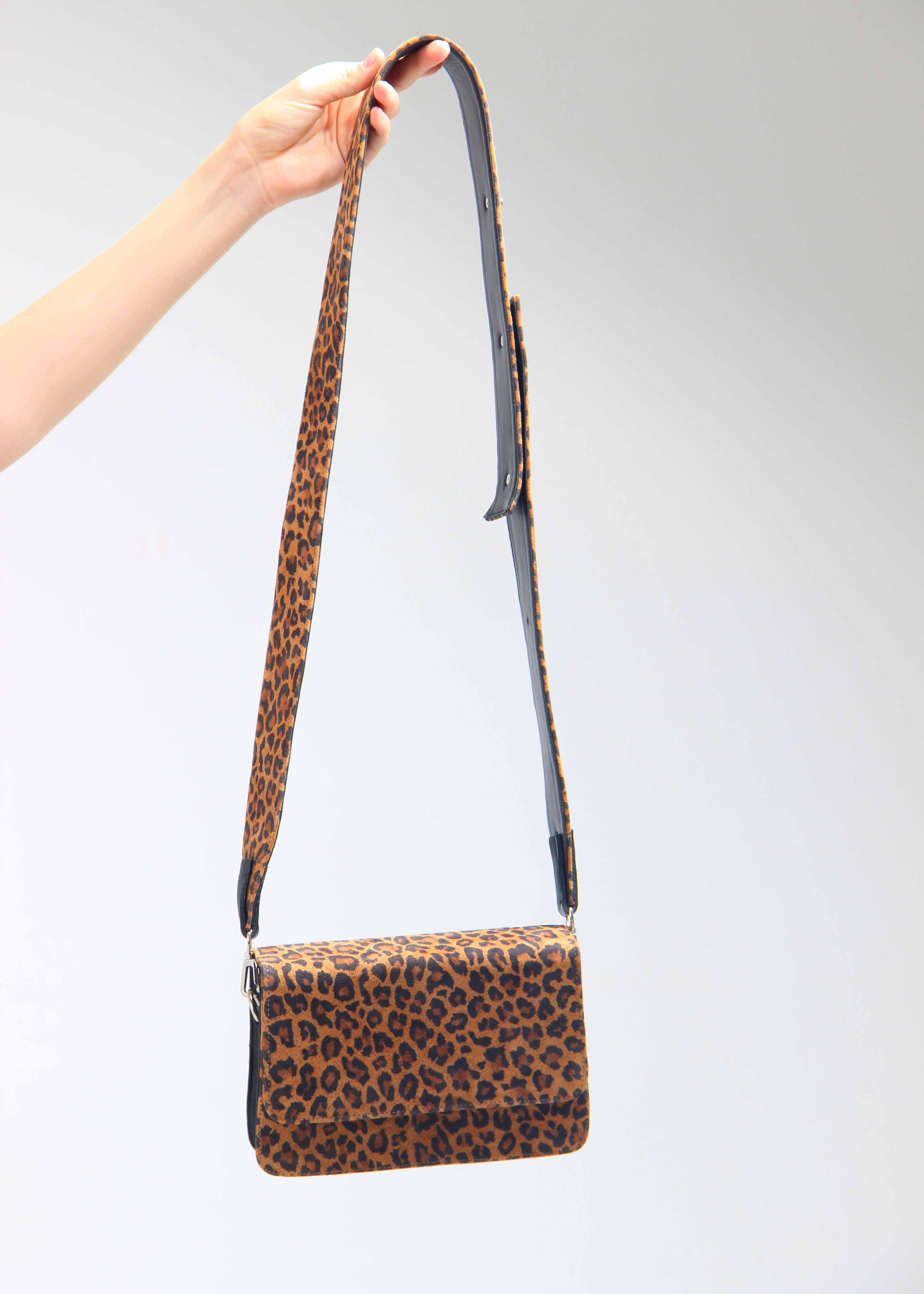 картинка Сумка-клатч ED'ART k08.коричневый леопард от интернет магазина