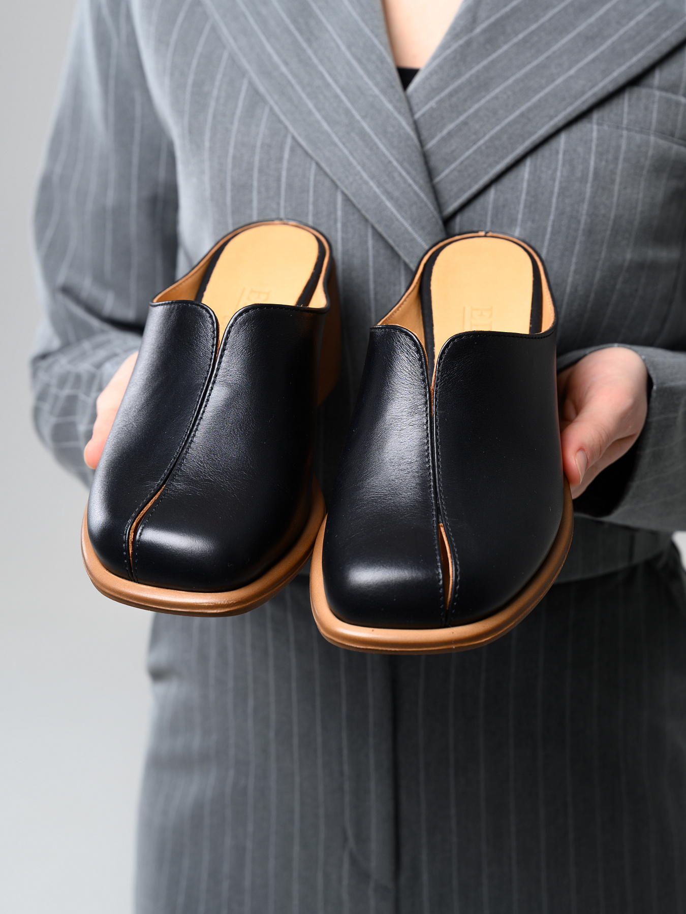 картинка Сабо ED'ART  5200.23663'br. Черный+коричневый от интернет магазина