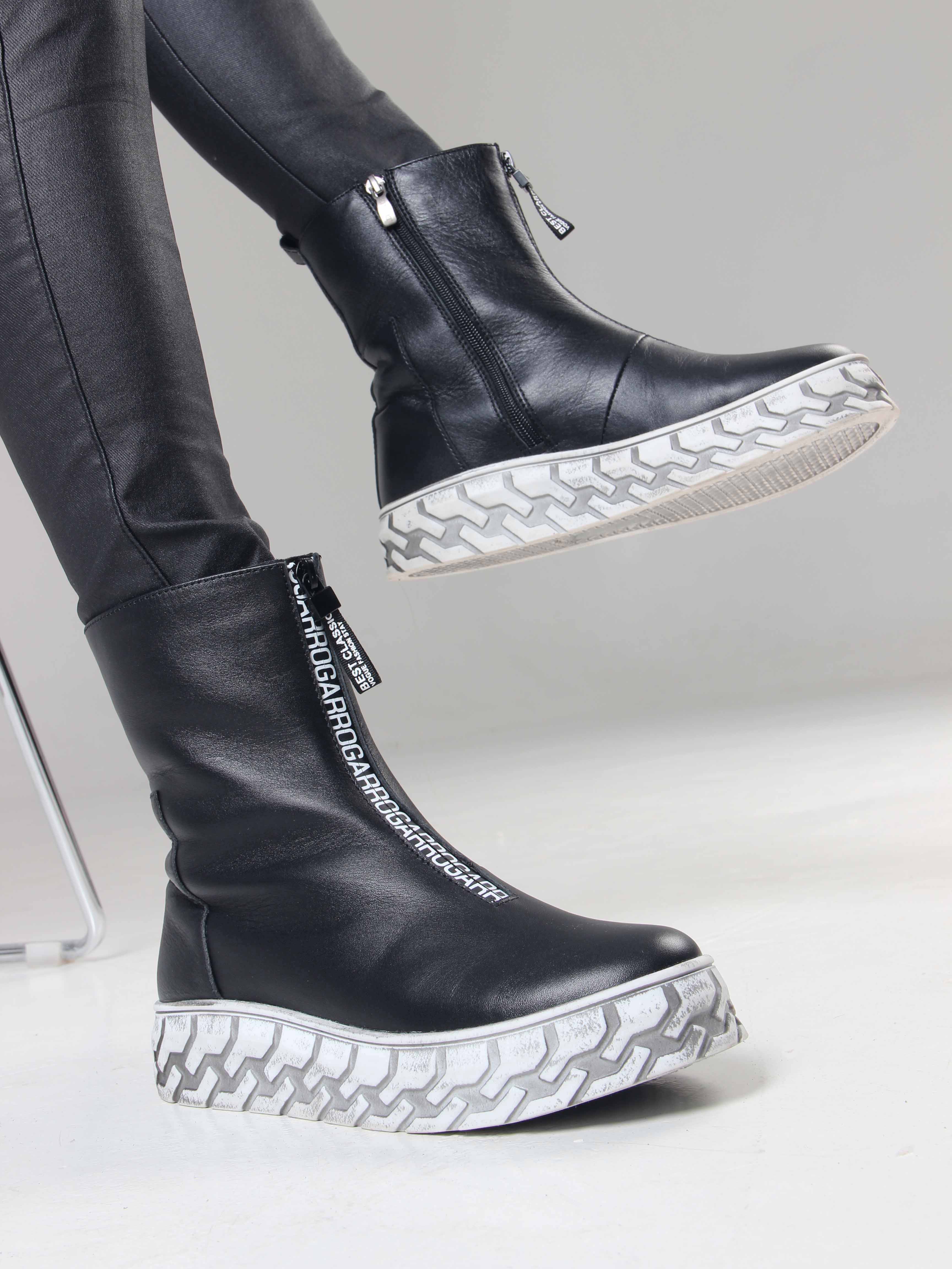 картинка Ботинки ED'ART 365.L.iceberg'w. black от интернет магазина