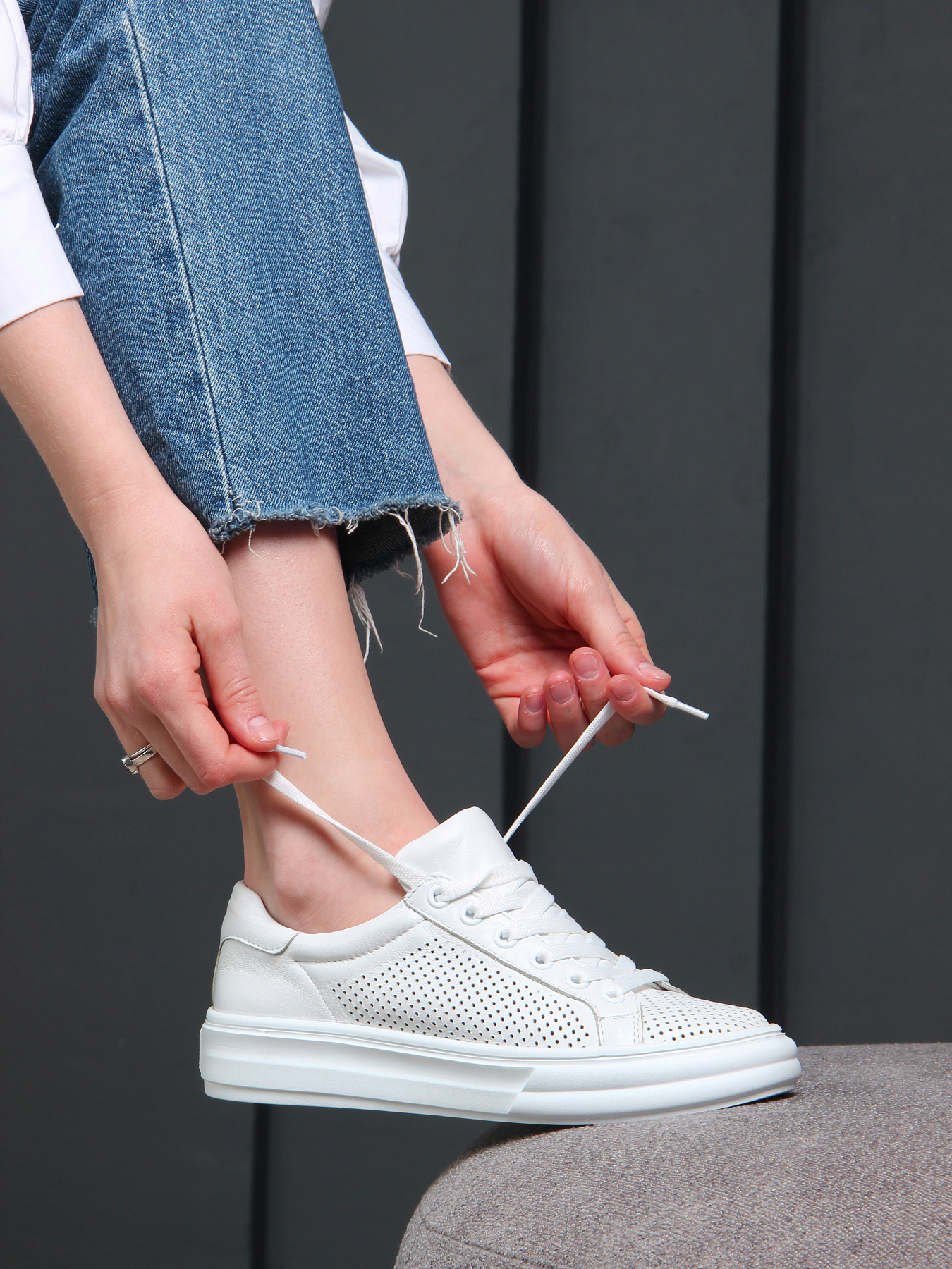 картинка Кеды ED'ART 127.Lusi22'w. Белый от интернет магазина