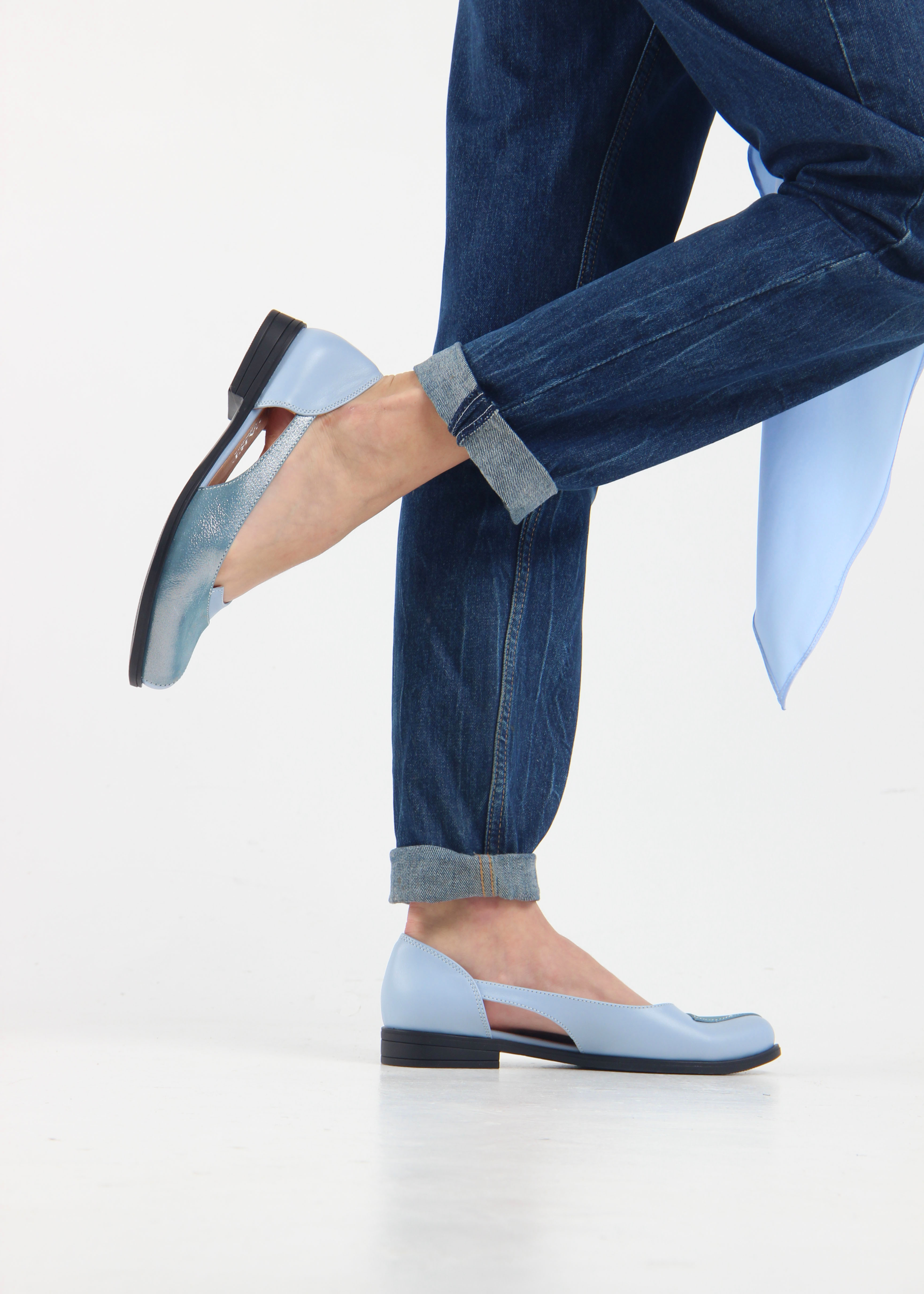 картинка Туфли ED'ART 160.madonna'bl. голубой ангел голубая астана от интернет магазина