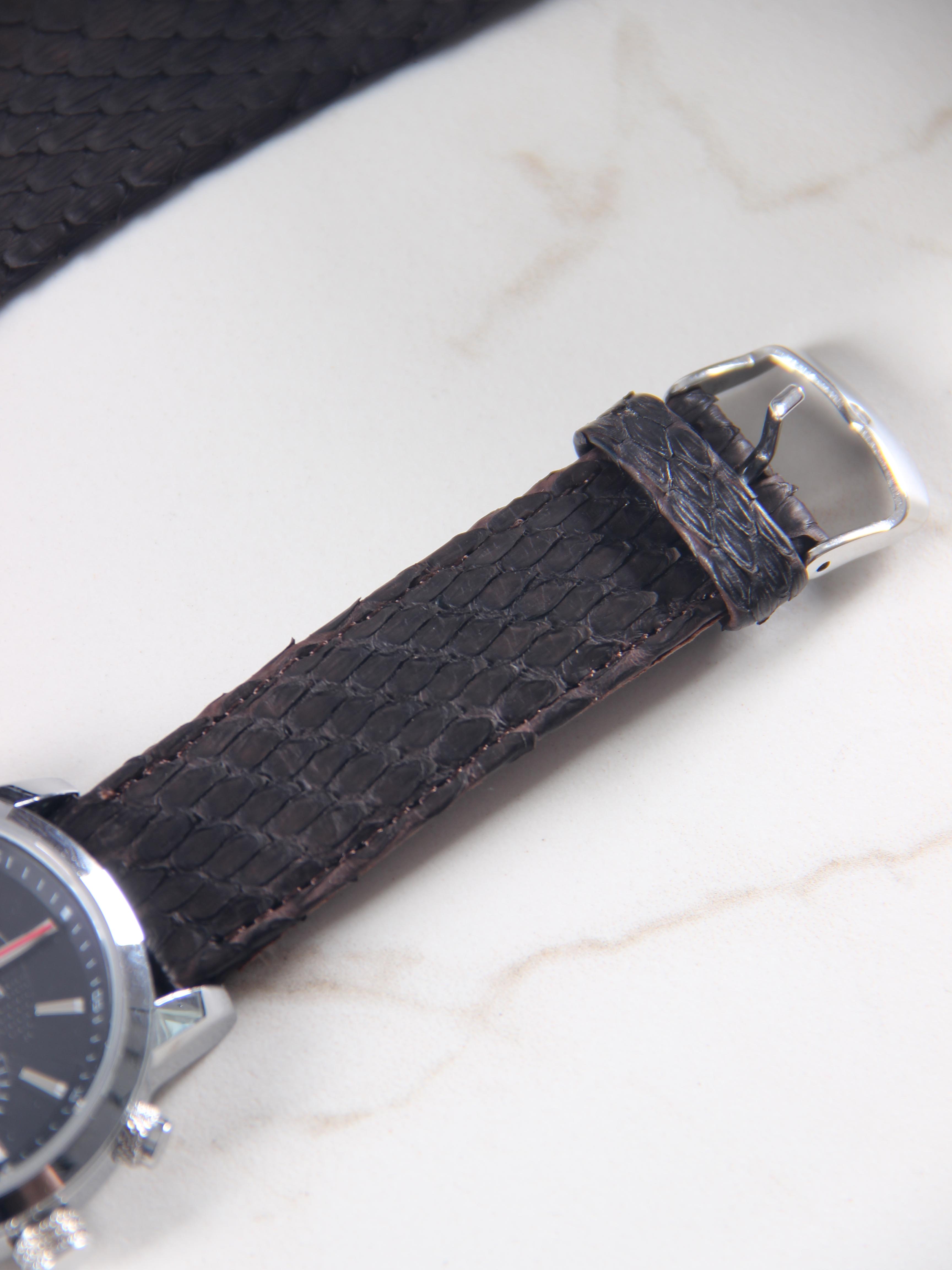 картинка Ремешок на часы R22 коричневый питон от интернет магазина