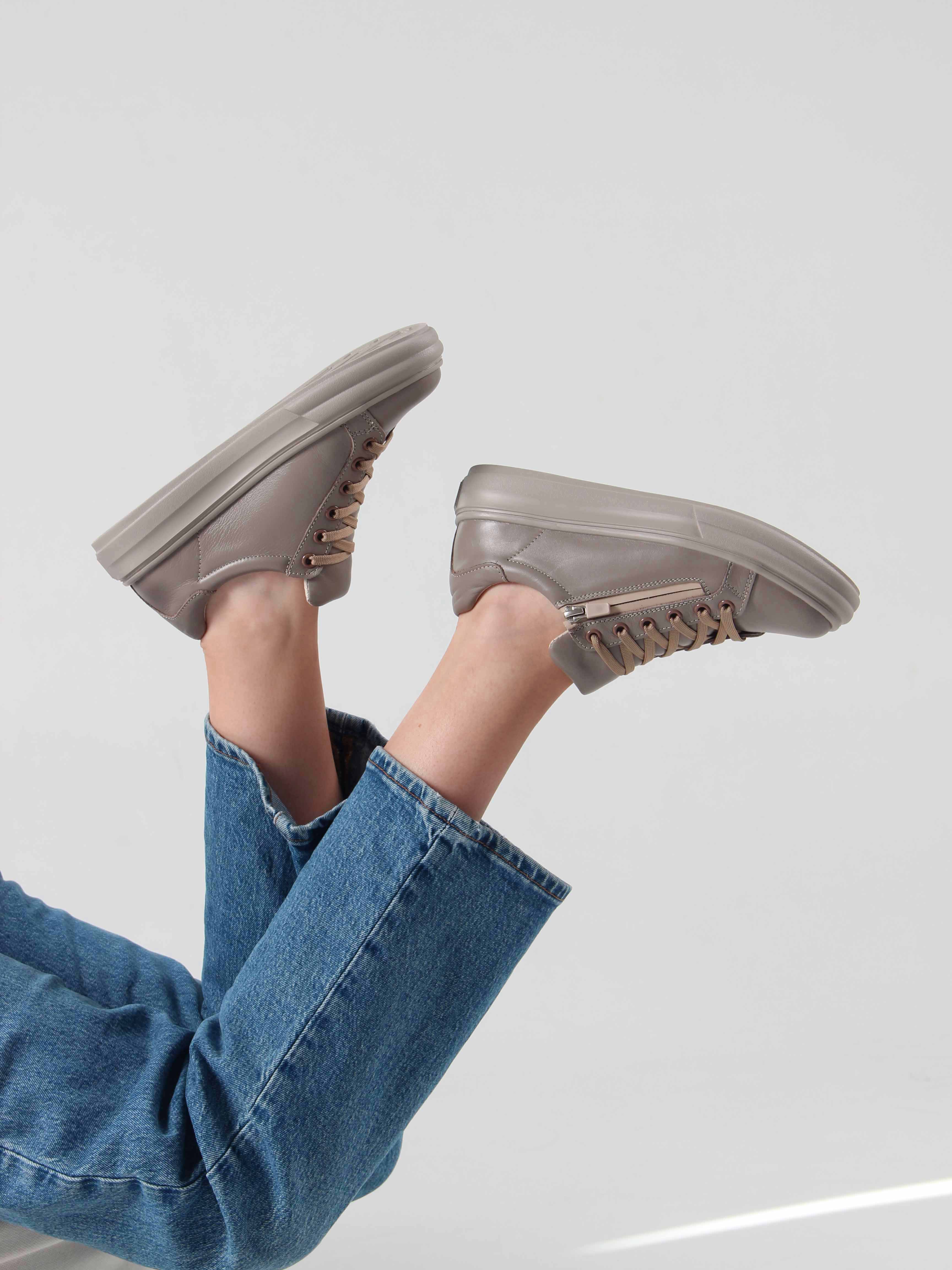 картинка Кеды ED'ART 166.Lusi22'l. Латте от интернет магазина