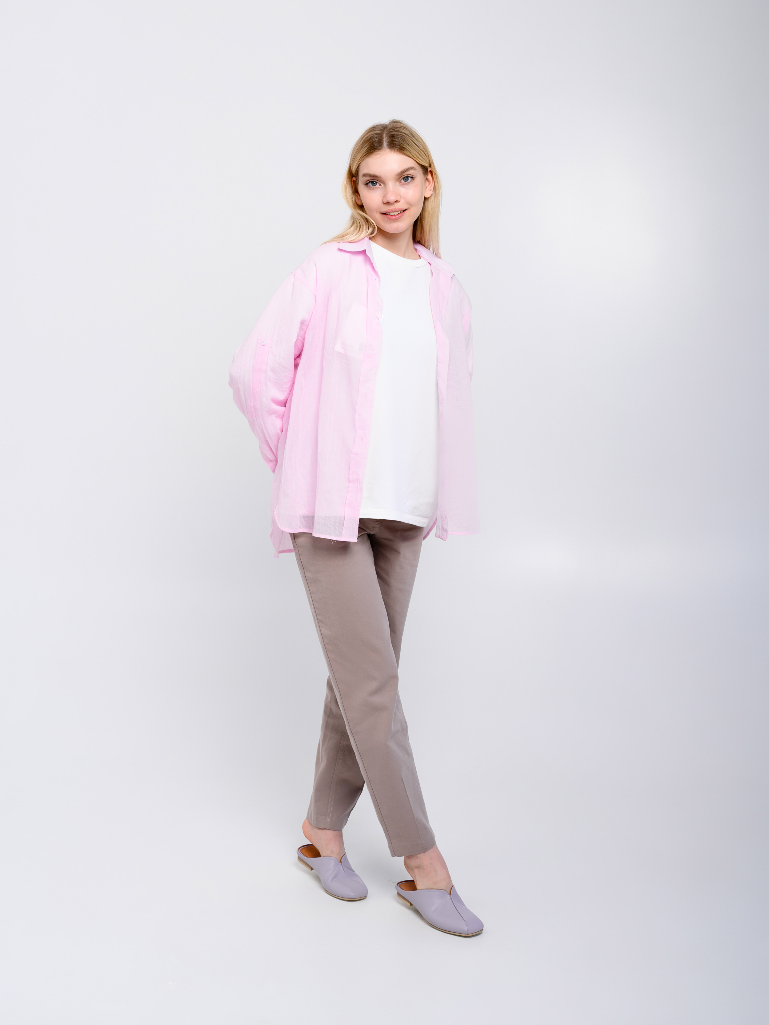 картинка Мюли ED'ART 1007.тунит205'be. Лиловый стар от интернет магазина