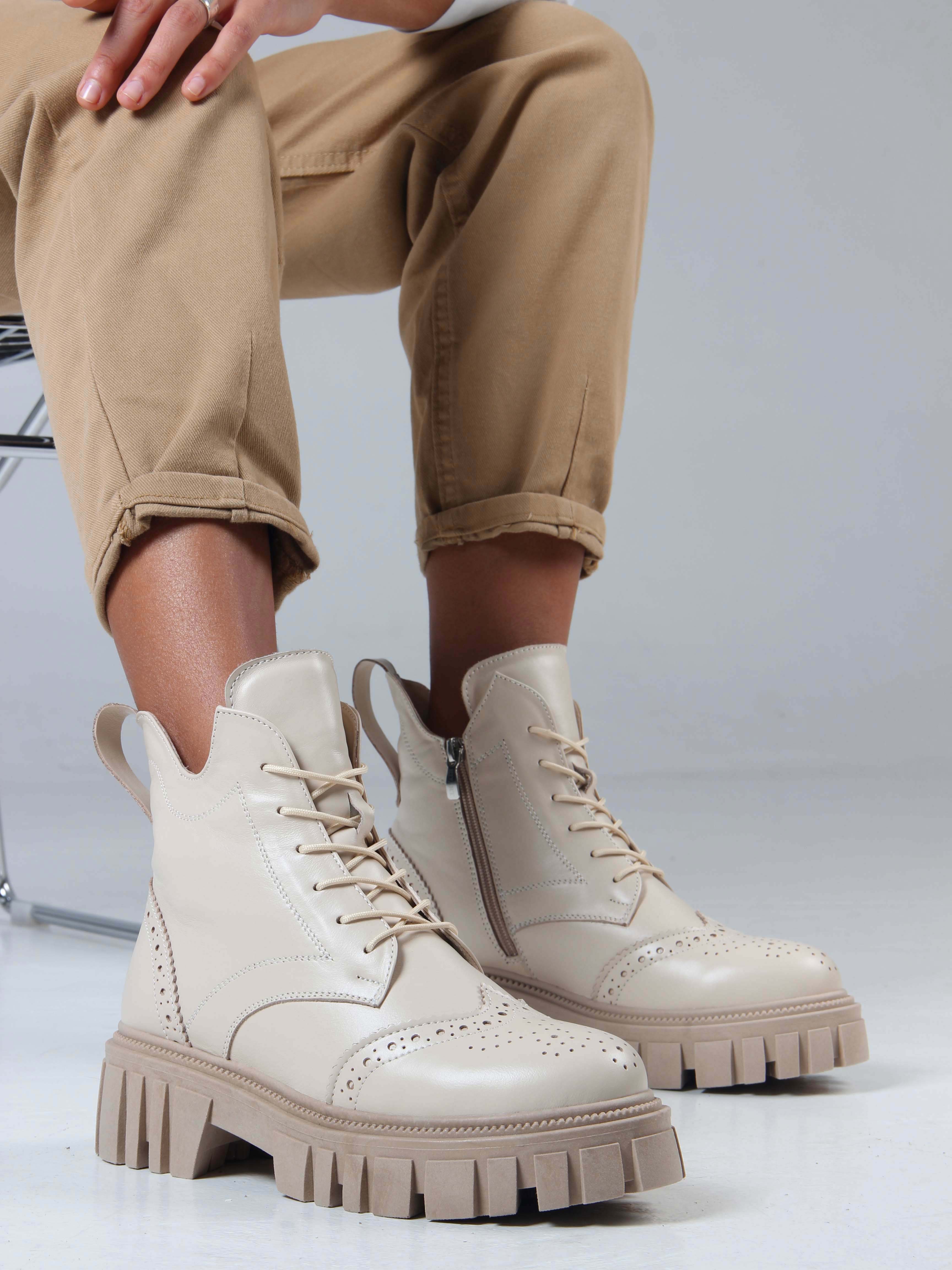 картинка Ботинки ED'ART 338.21153'be. beige от интернет магазина