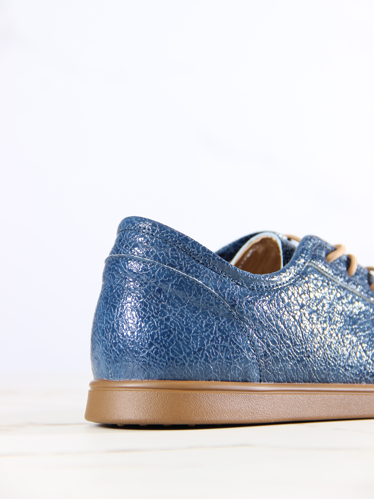 картинка Кеды босоногие ED'ART 182.асти'br.Синий наплак от интернет магазина