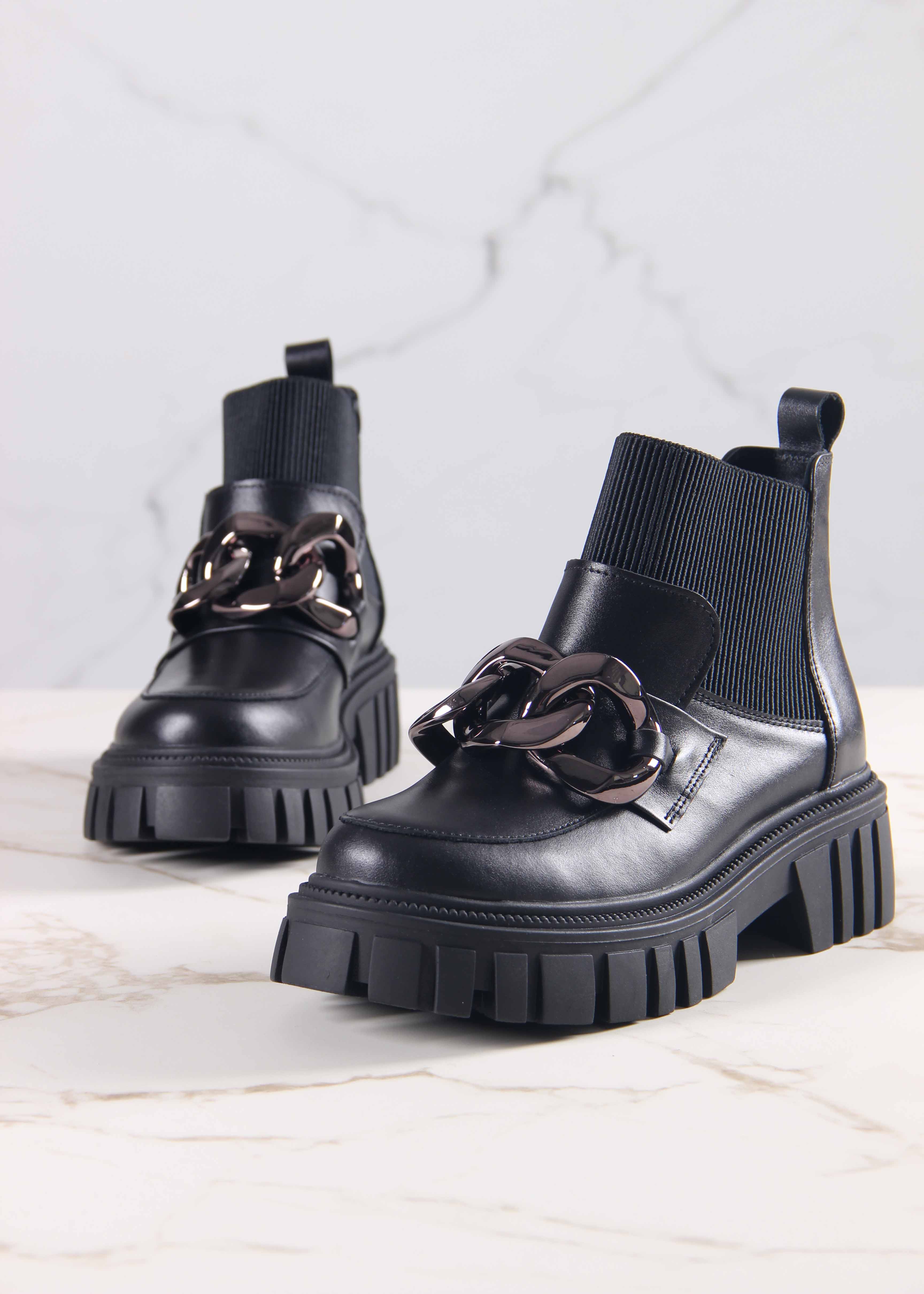 картинка Ботинки ED'ART 348.21153'bl. Черный от интернет магазина