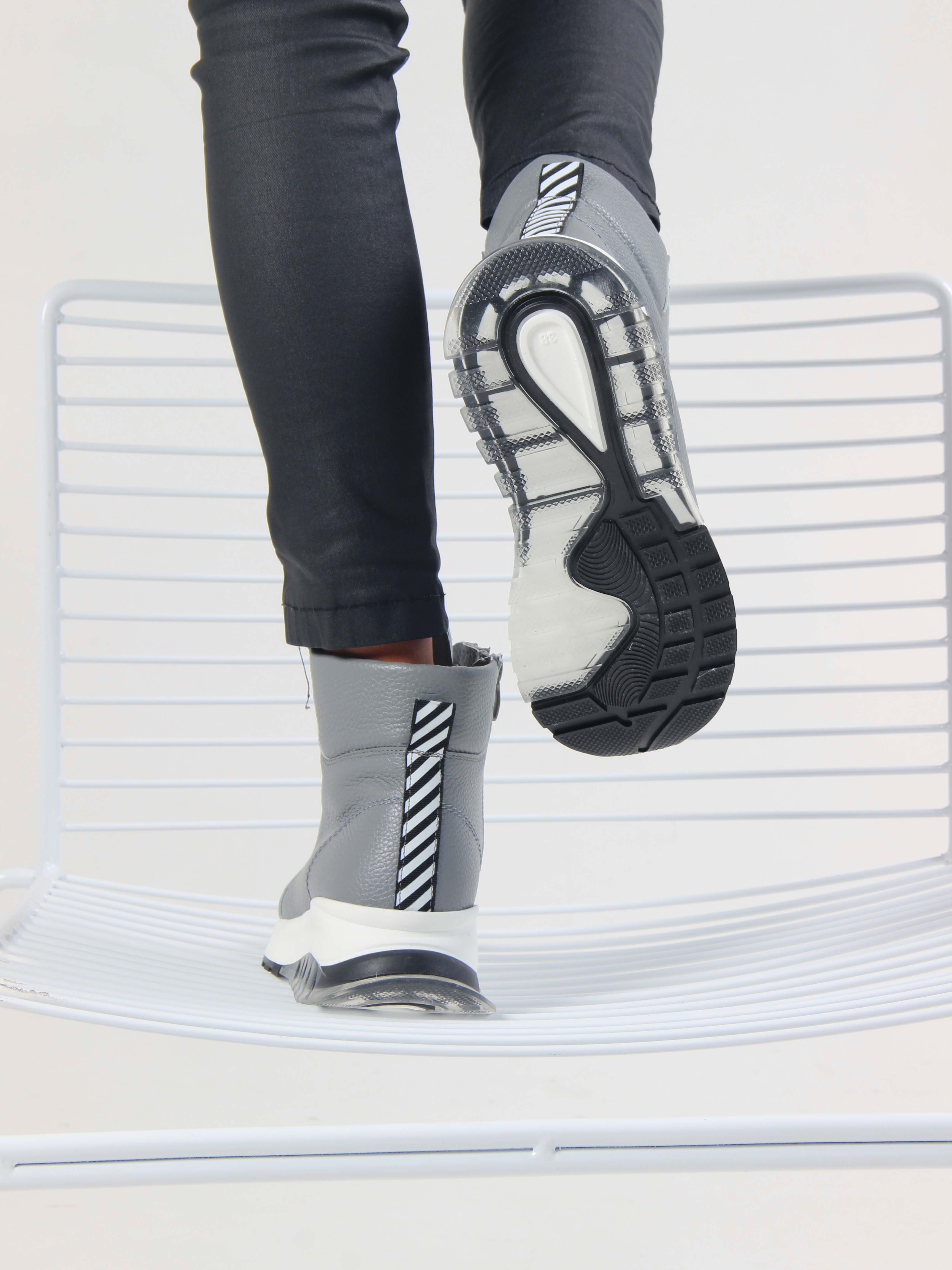 картинка Ботинки ED'ART 311.AVATAR'bl. Серый макс от интернет магазина