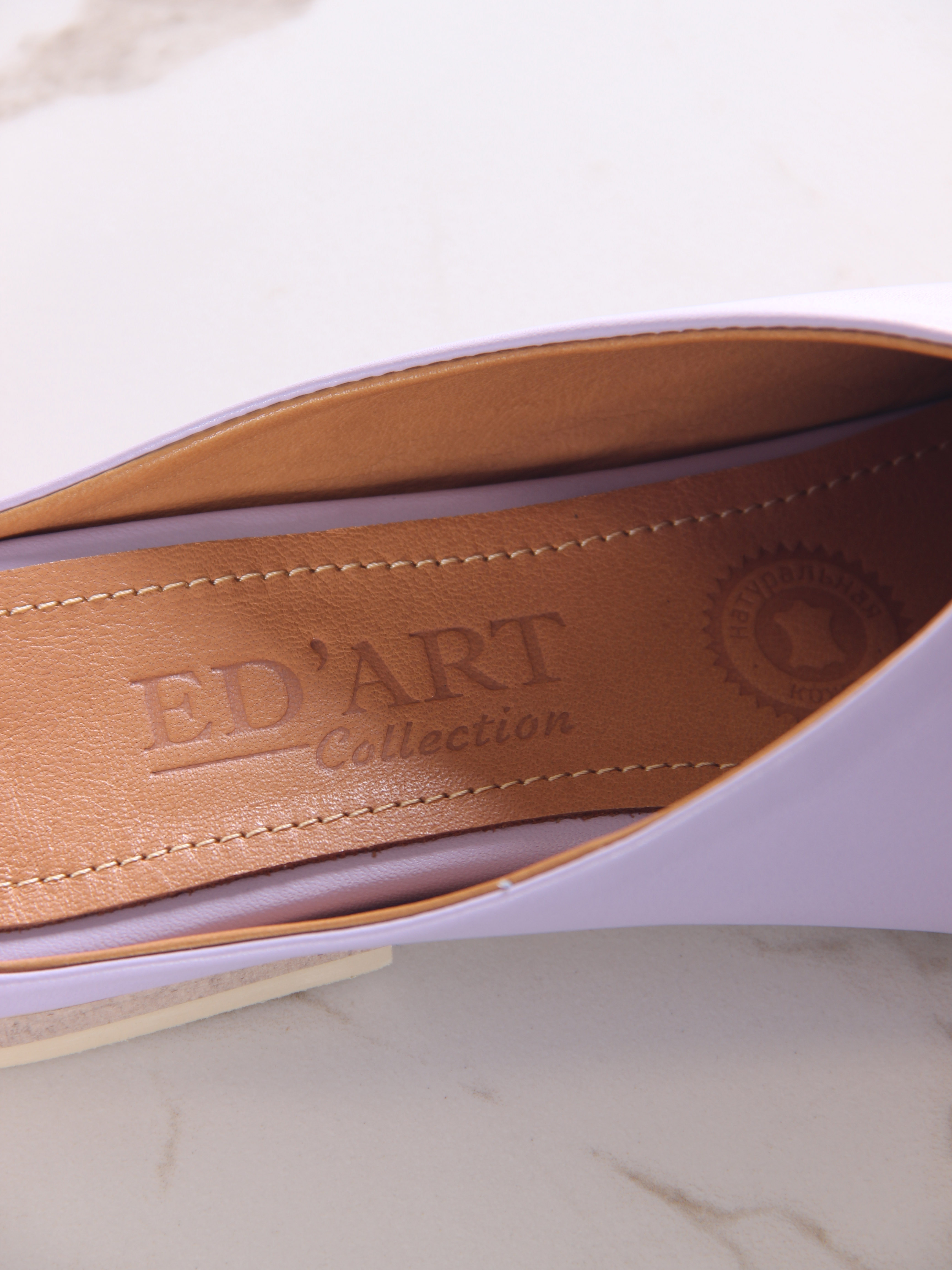 картинка Мюли ED'ART 1007.тунит205'be. Лиловый стар от интернет магазина