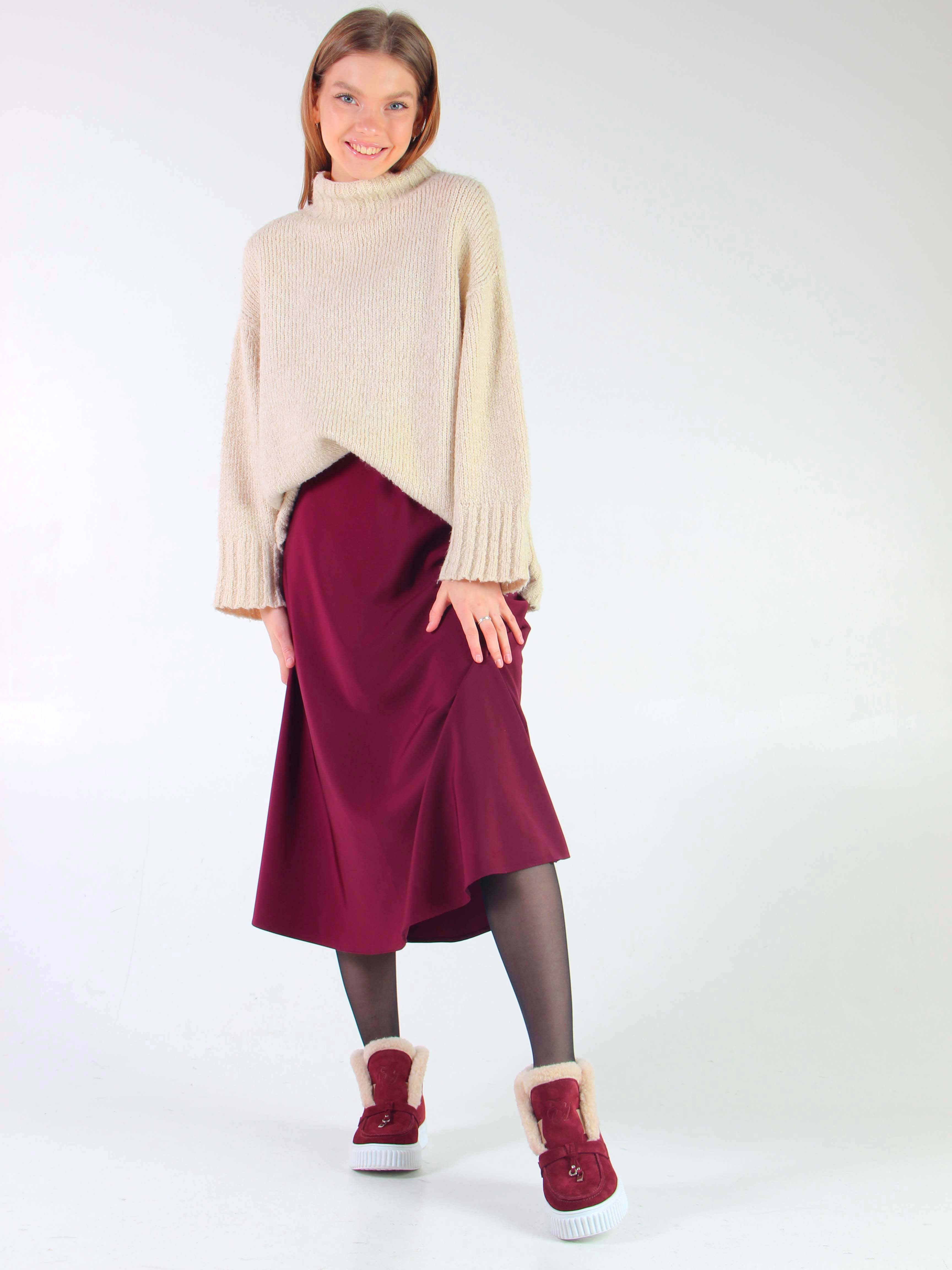 картинка Ботинки ED'ART 307.от11'w. бордовый замша от интернет магазина