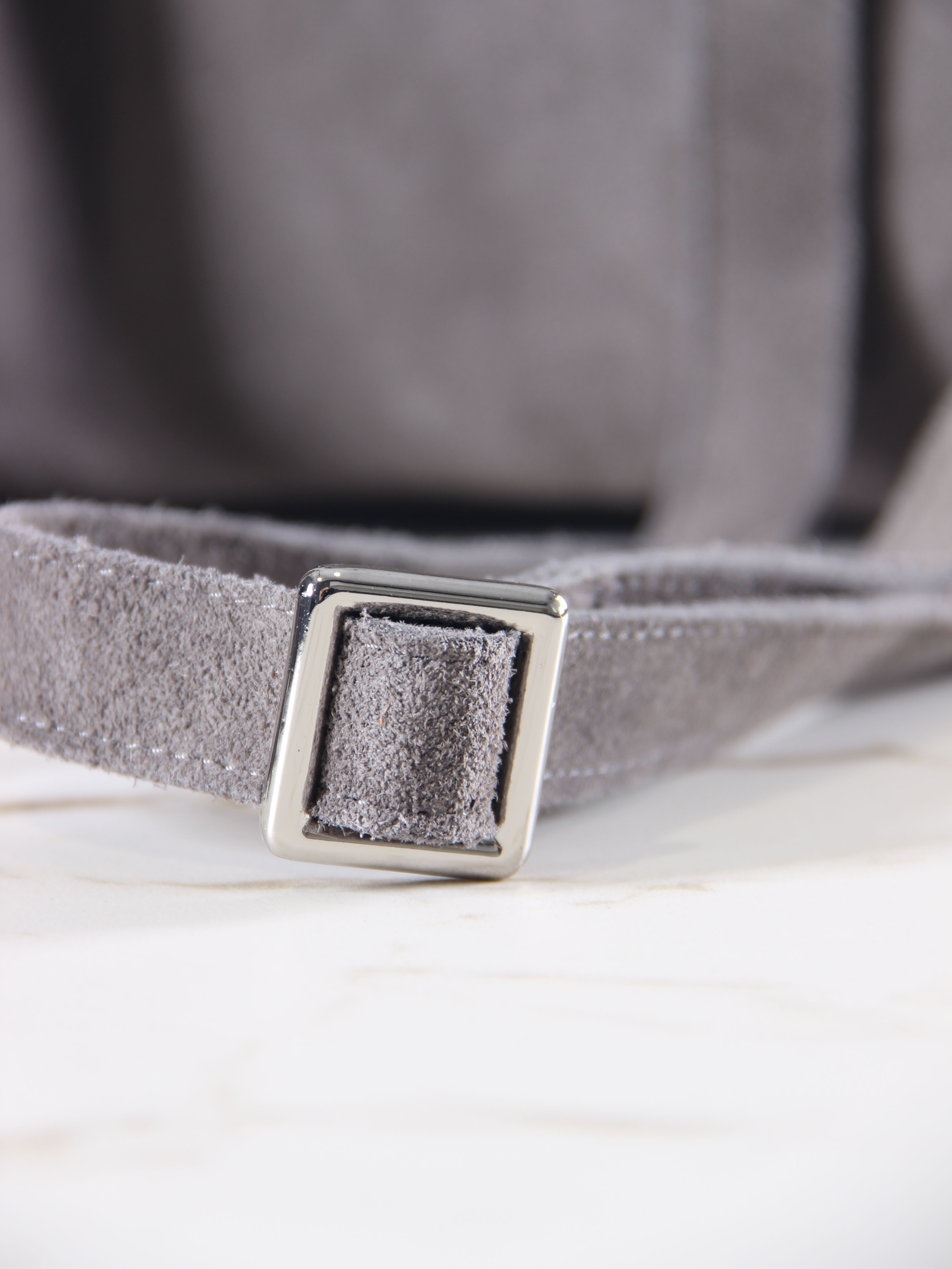 картинка Рюкзак ED'ART r01.серый замок замша от интернет магазина