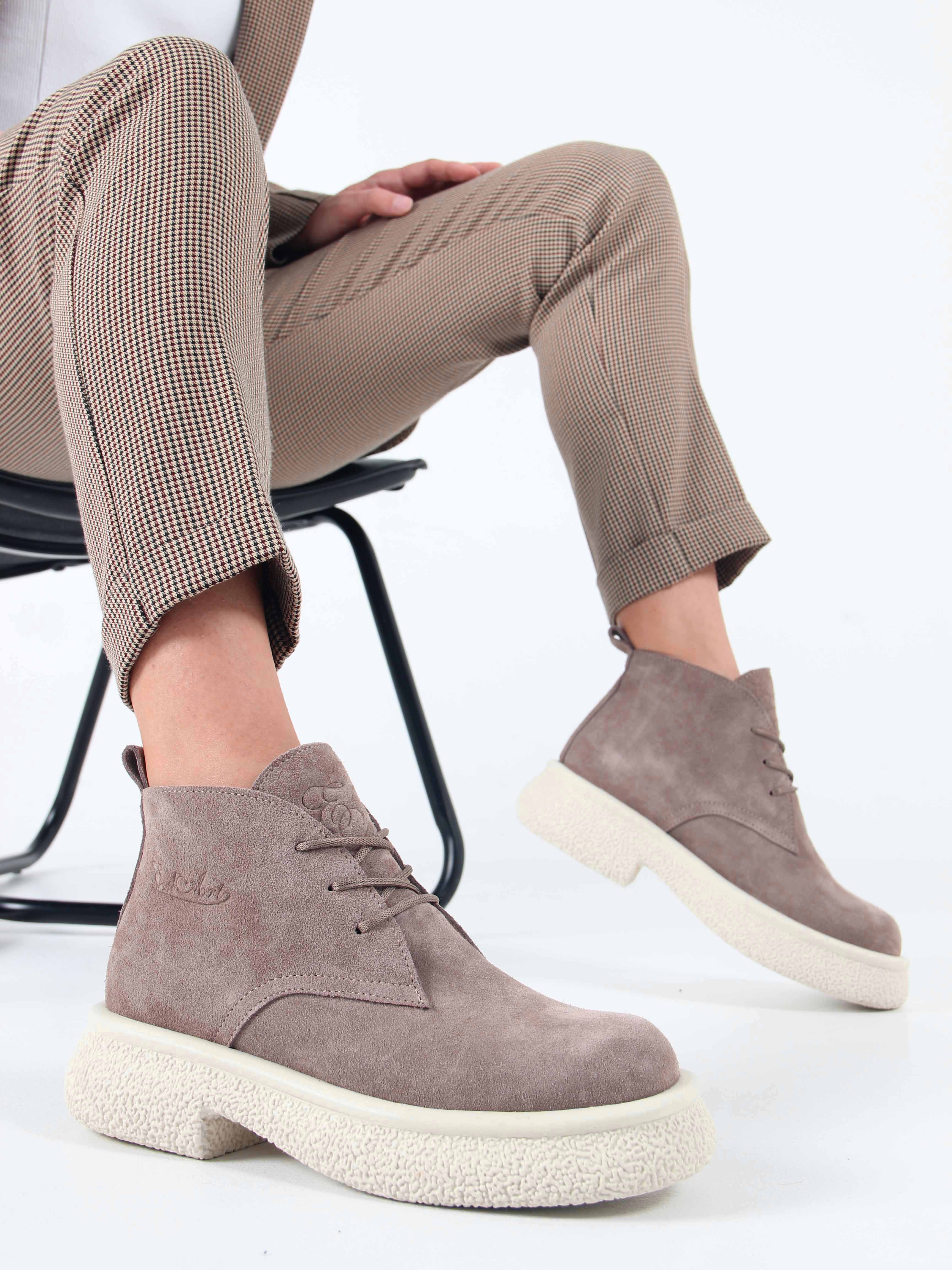 картинка Ботинки ED'ART 308.агата'w. капучино замш от интернет магазина