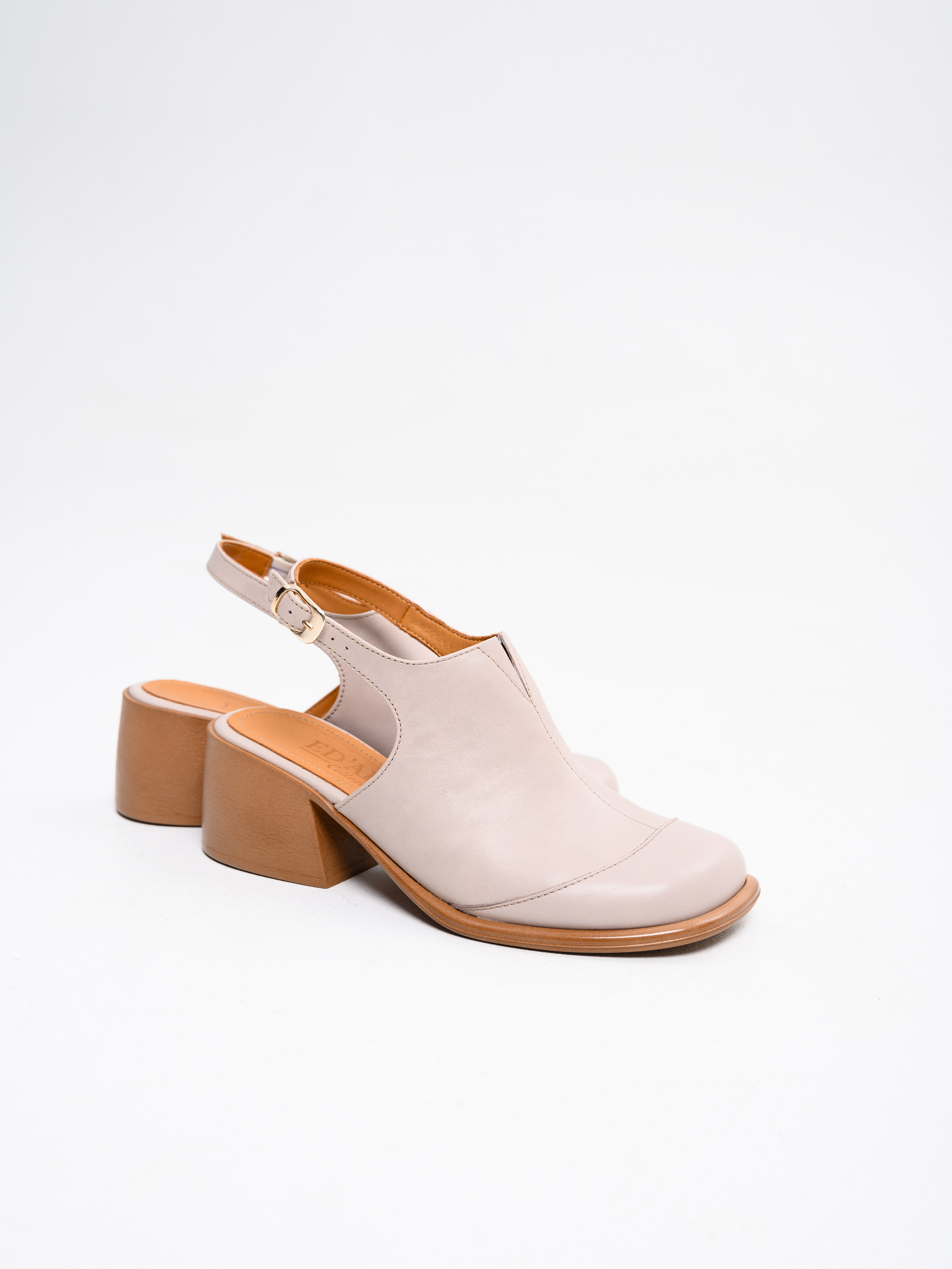 картинка Босоножки ED'ART 5133.23663'be. Стар визон+коричневый от интернет магазина