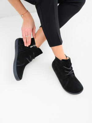 Босоногие ботинки  ED'ART 352.NATA'bl.Черная замша