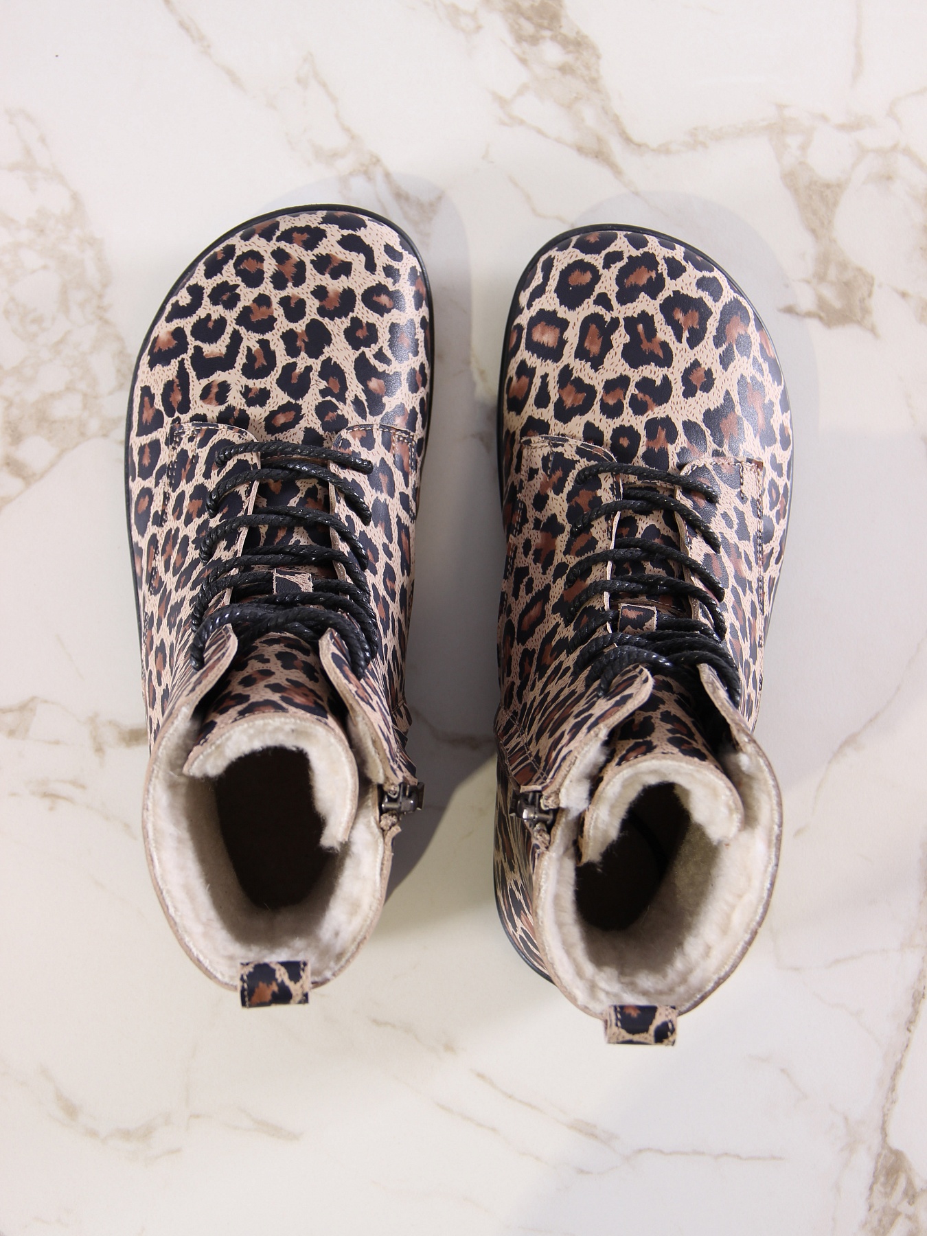 картинка Босоногие ботинки  ED'ART 351.NATA'bl.Бежевый леопард от интернет магазина