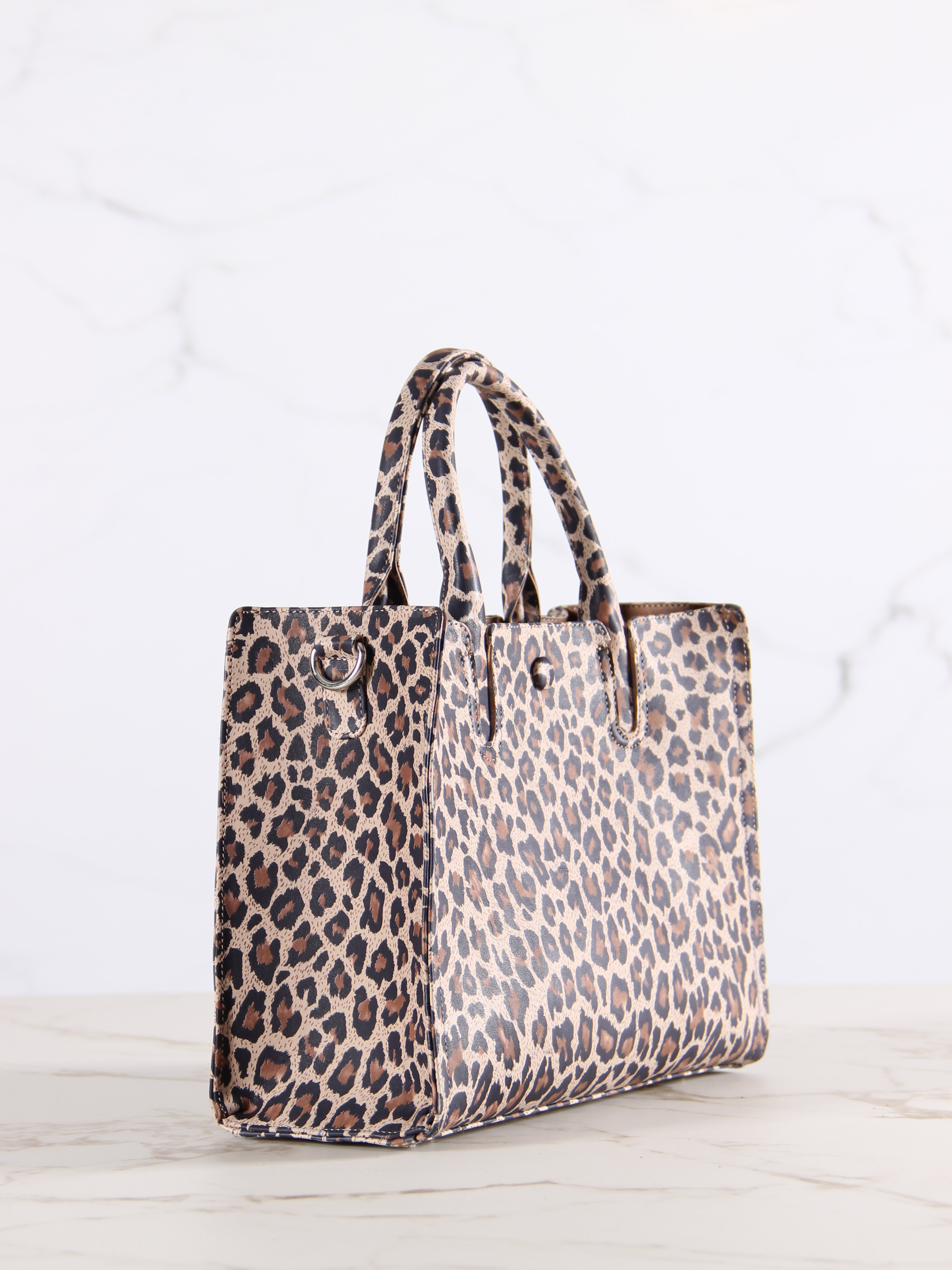 картинка Сумка  ED'ART s08.бежевый леопард от интернет магазина