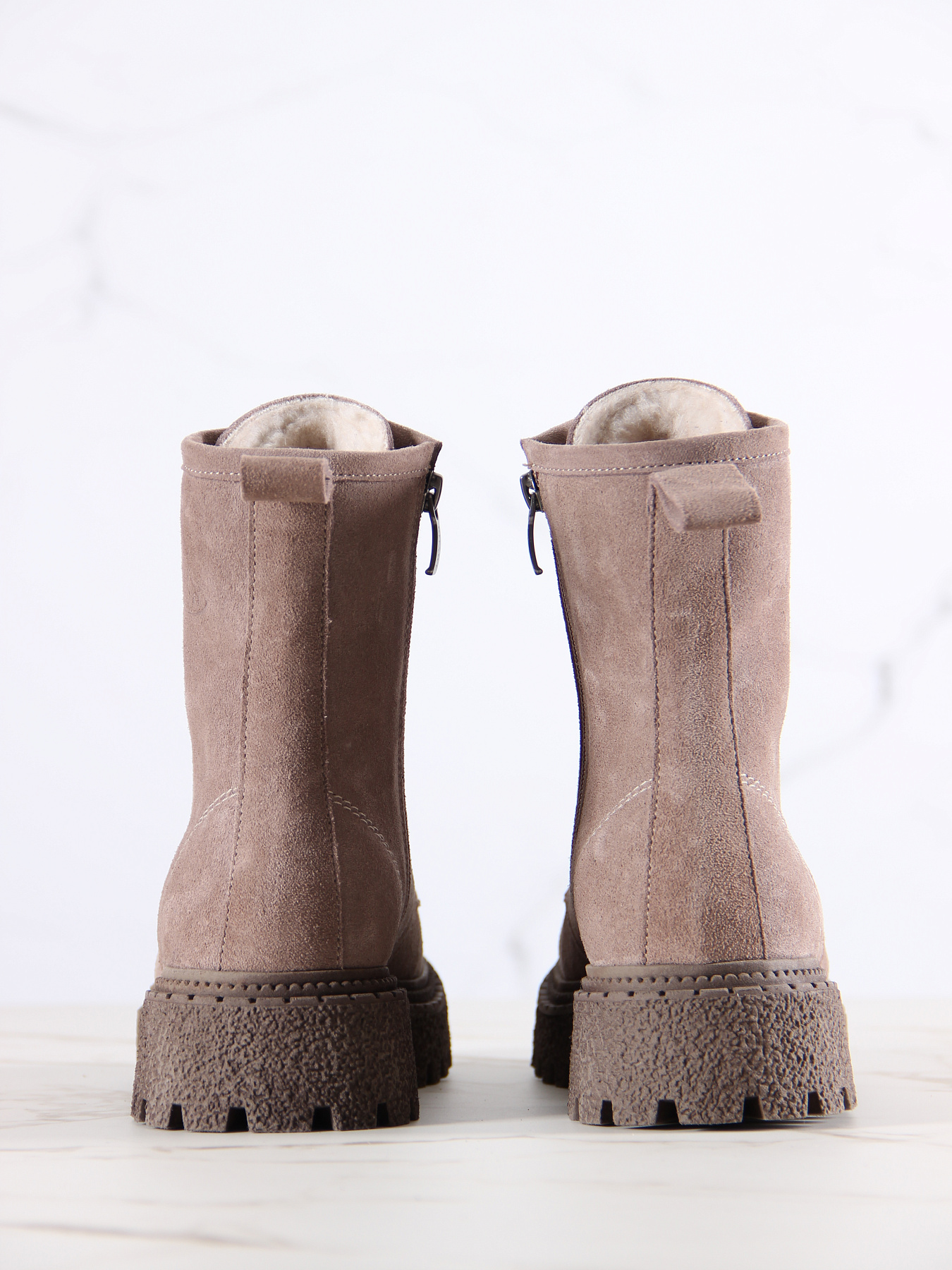 картинка Ботинки ED'ART 327.22511'br.Капучино замша от интернет магазина