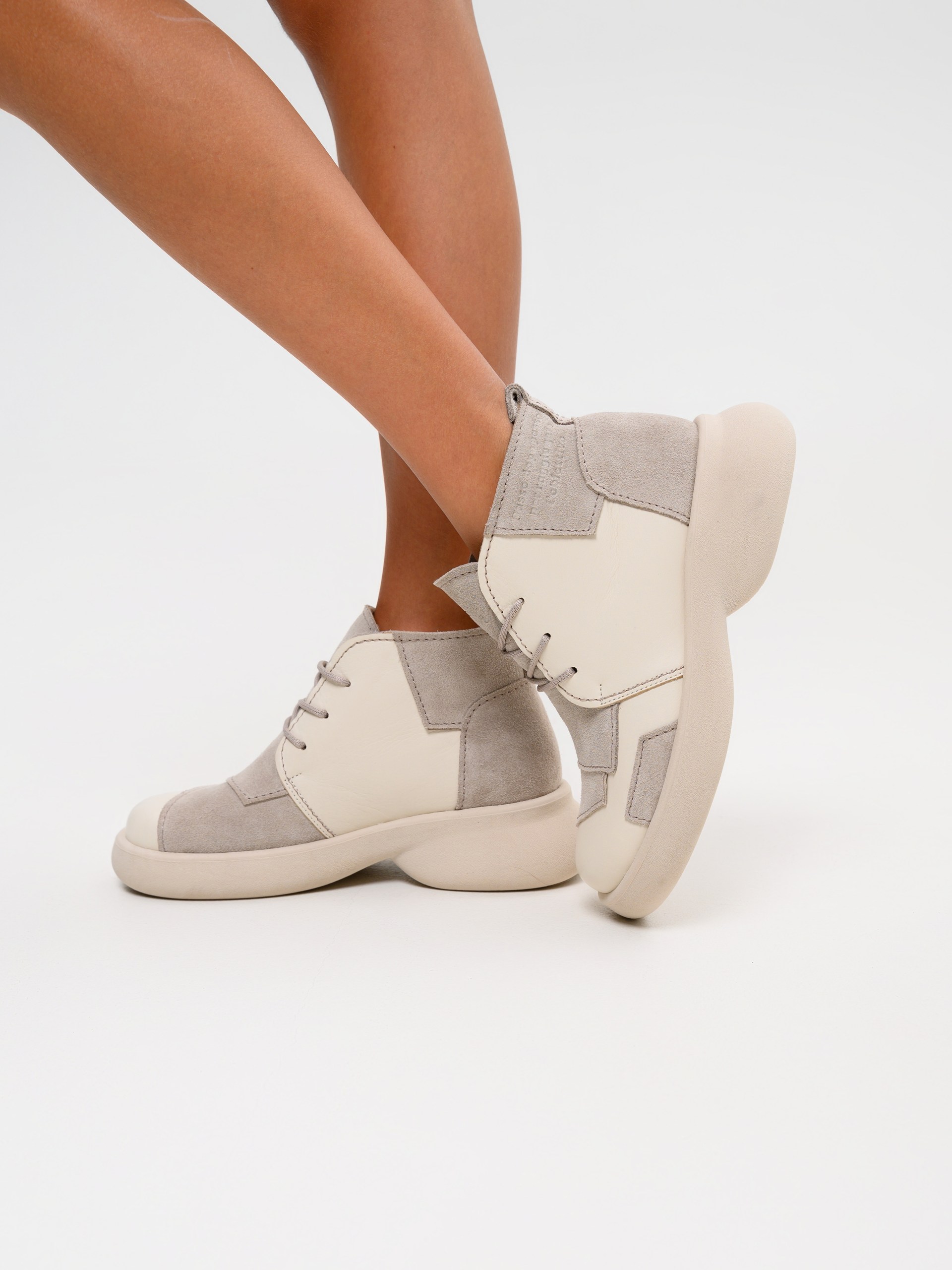 картинка Ботинки  ED'ART 305.927'be. Бежевый стар+каменная замша от интернет магазина