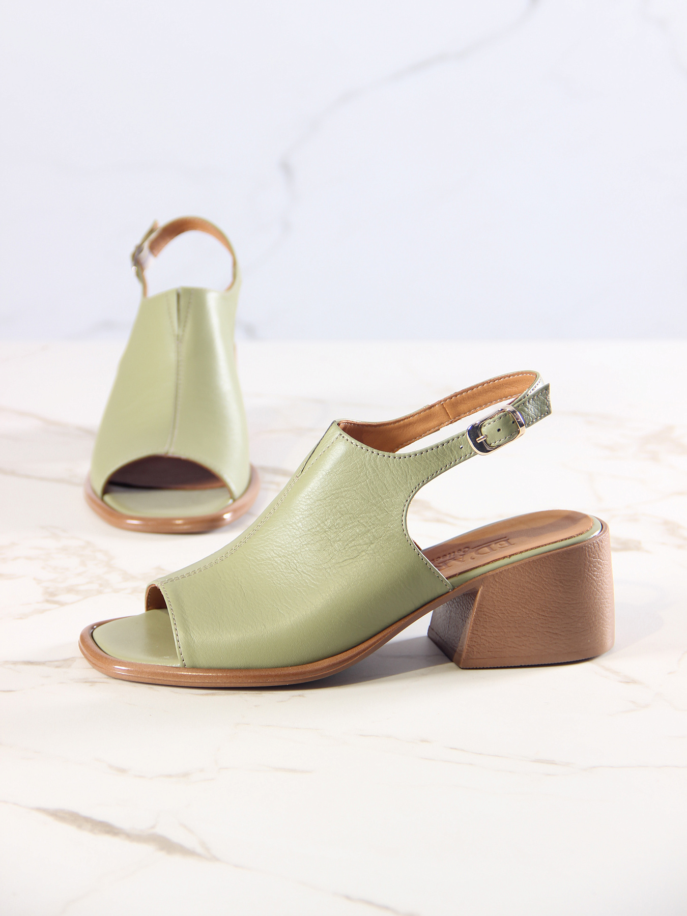 картинка Босоножки ED'ART 4013.23663'bе. Олива орех от интернет магазина