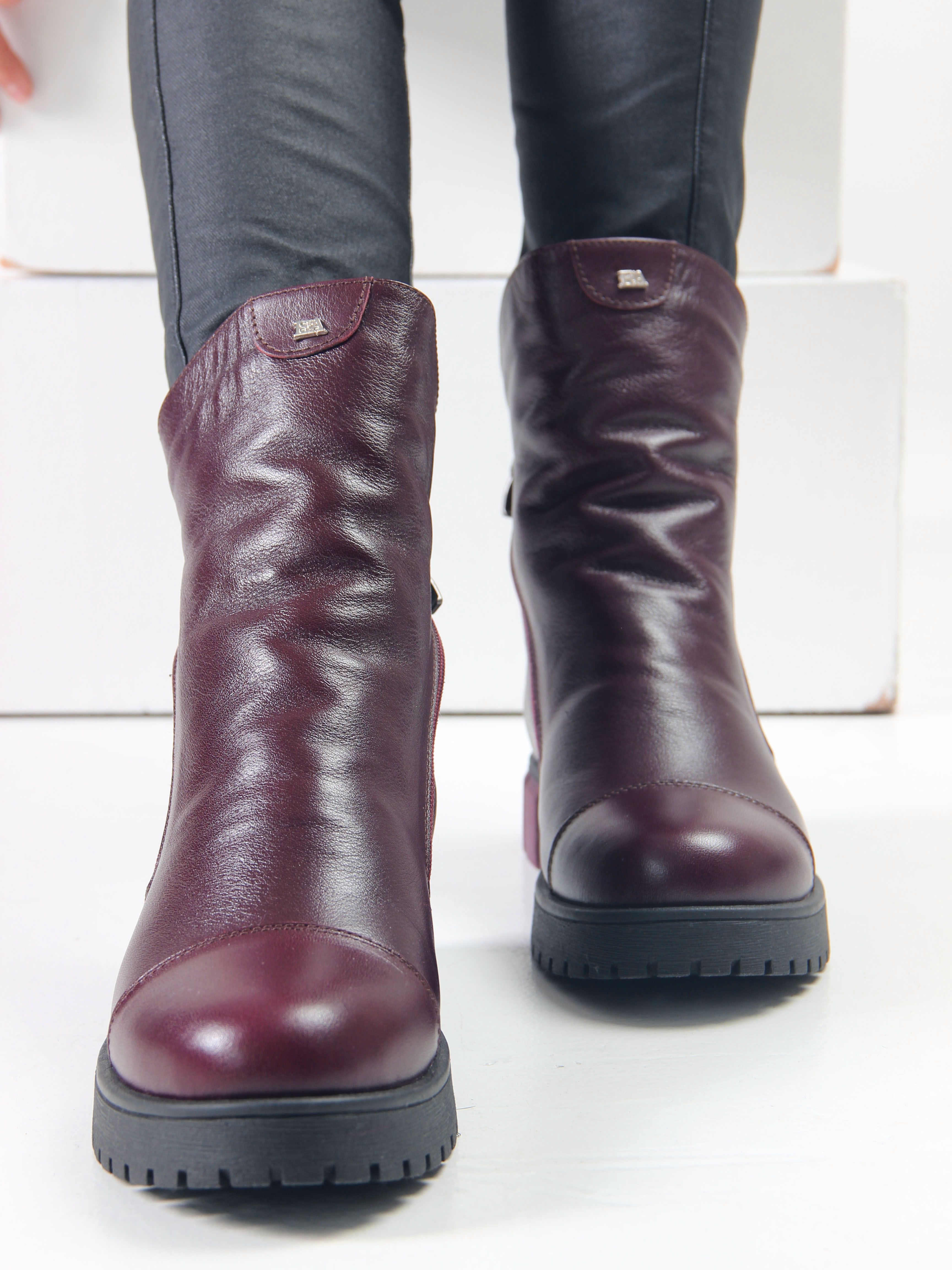 картинка Ботинки ED'ART 233.astra8.bordo от интернет магазина