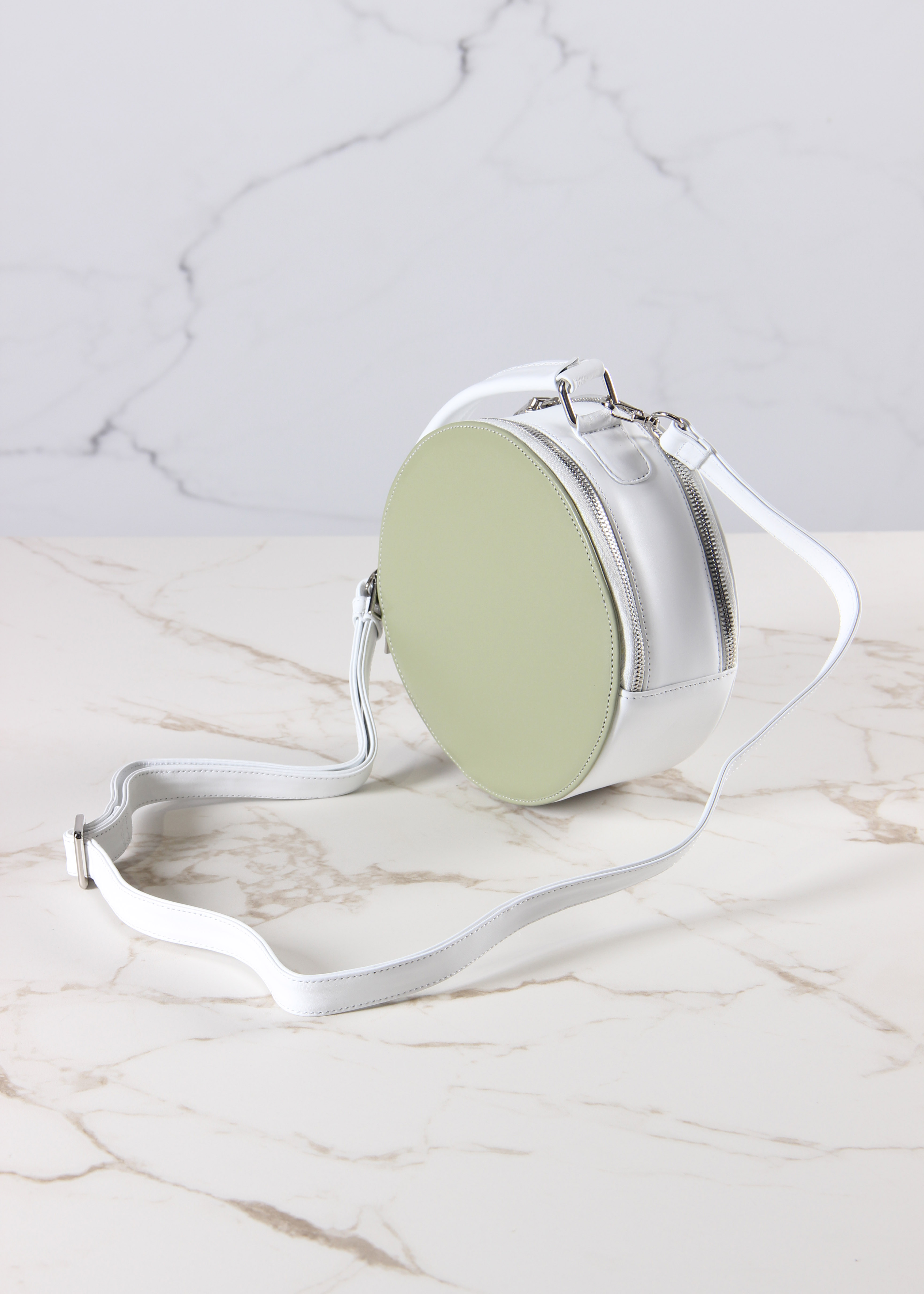 картинка Сумка-клатч ED'ART s07.белый авокадо от интернет магазина