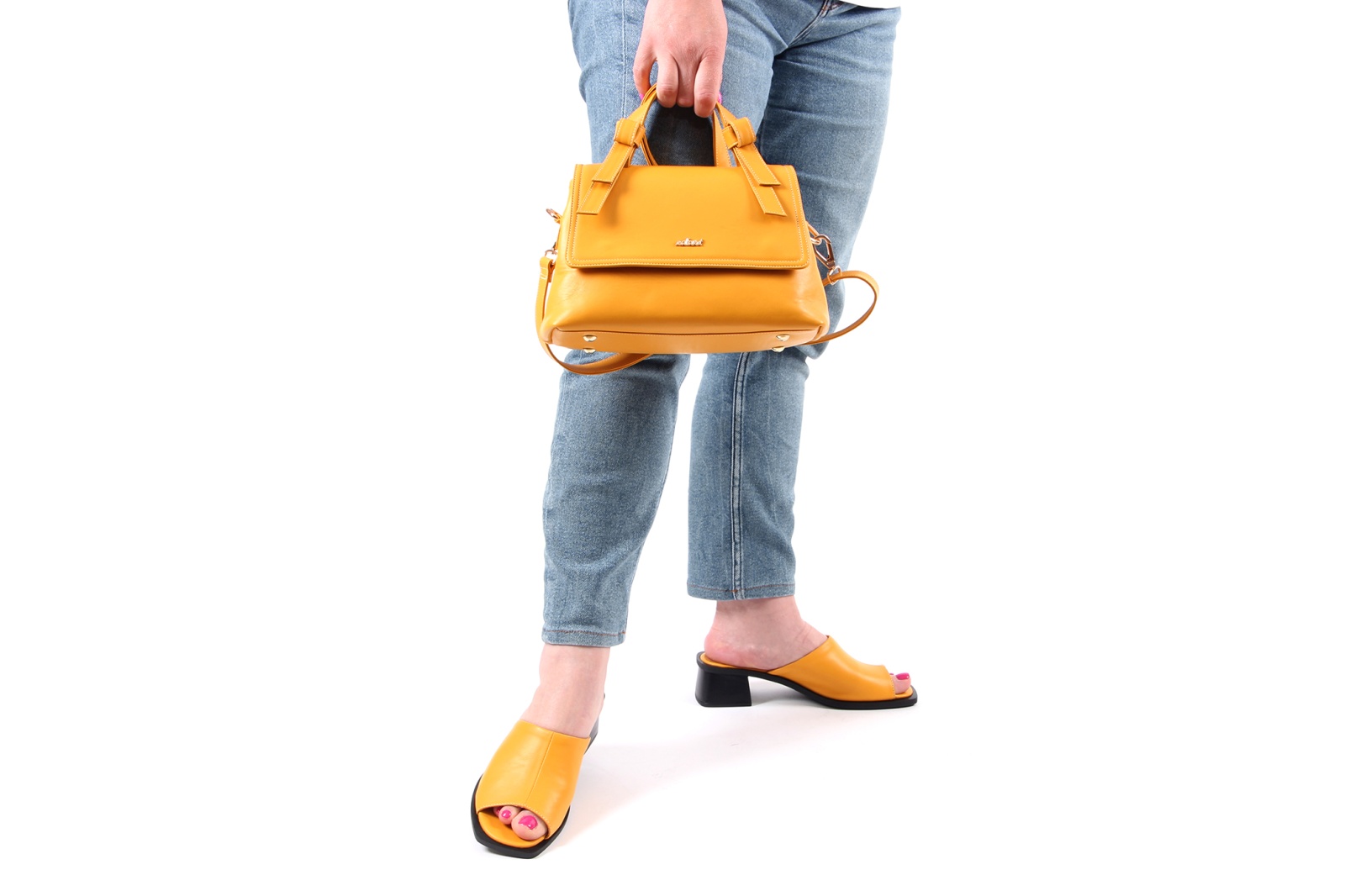 картинка Босоножки ED'ART 4012.415'bl.yellow от интернет магазина