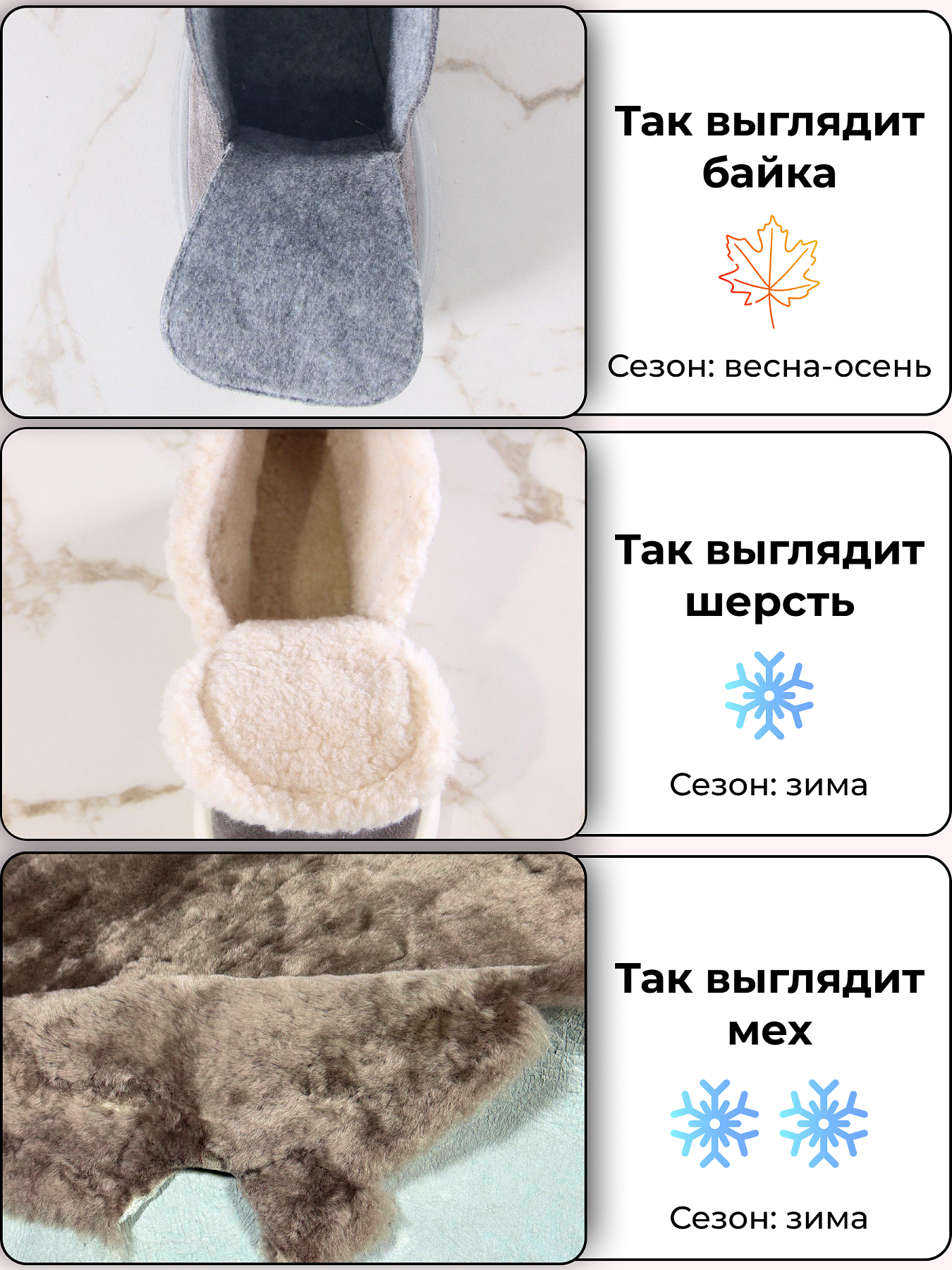 картинка Ботинки  ED'ART 308.927'be. серый замок замша от интернет магазина