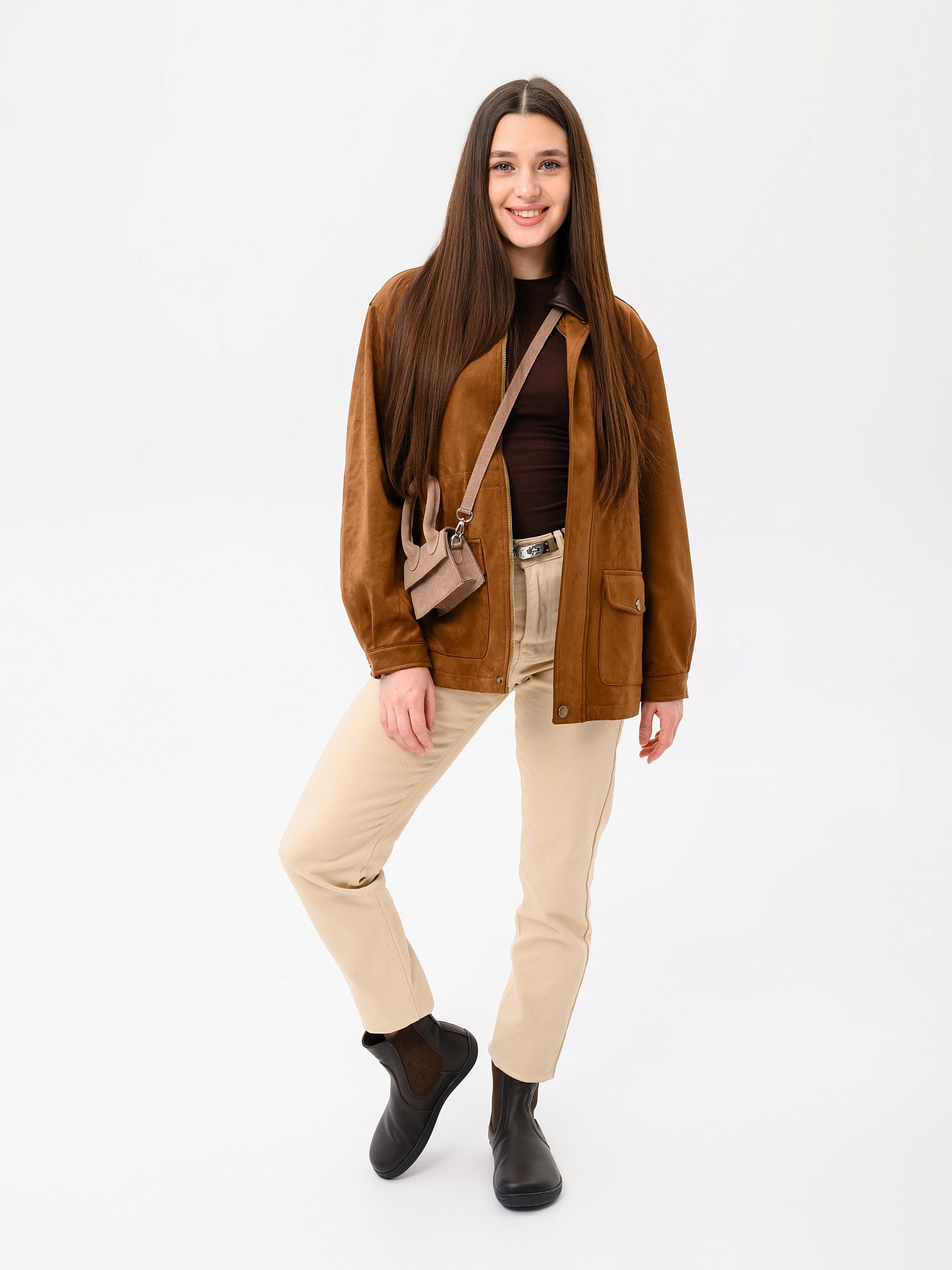 картинка Челси босоногие ED'ART 366.NATA'bl.Темно-коричневая оттима от интернет магазина