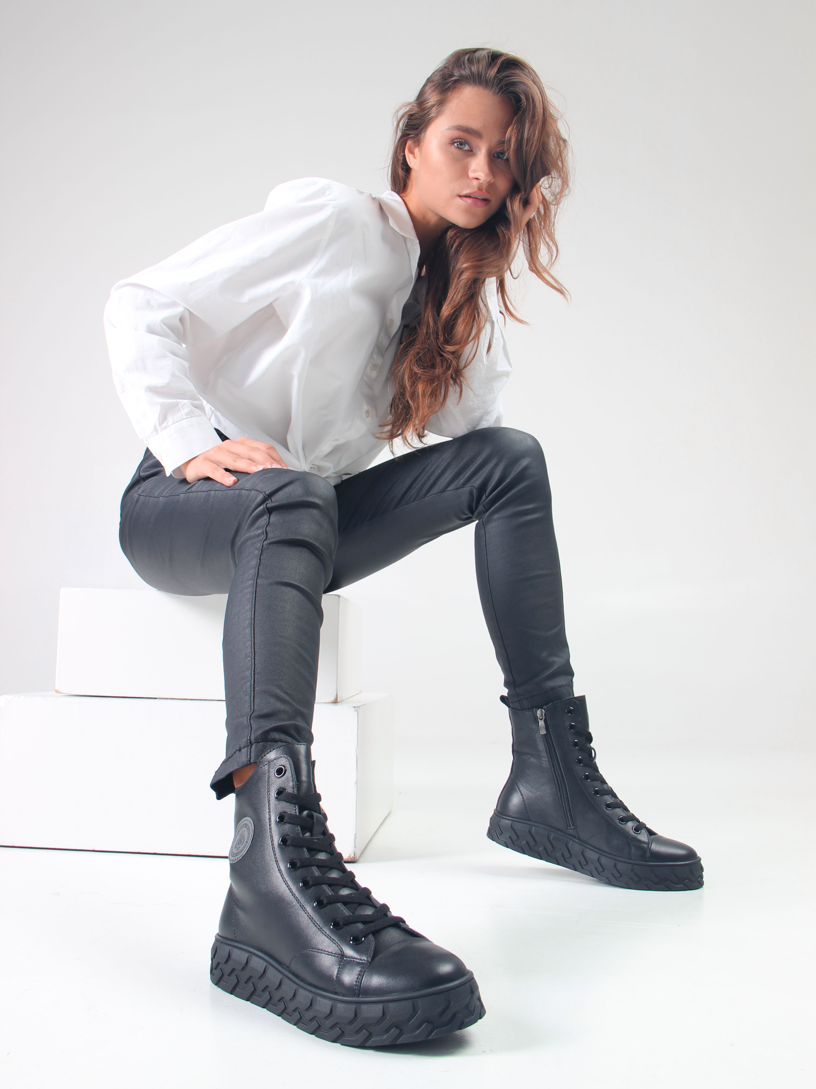 картинка Ботинки ED'ART 215.iceberg'bl. black от интернет магазина