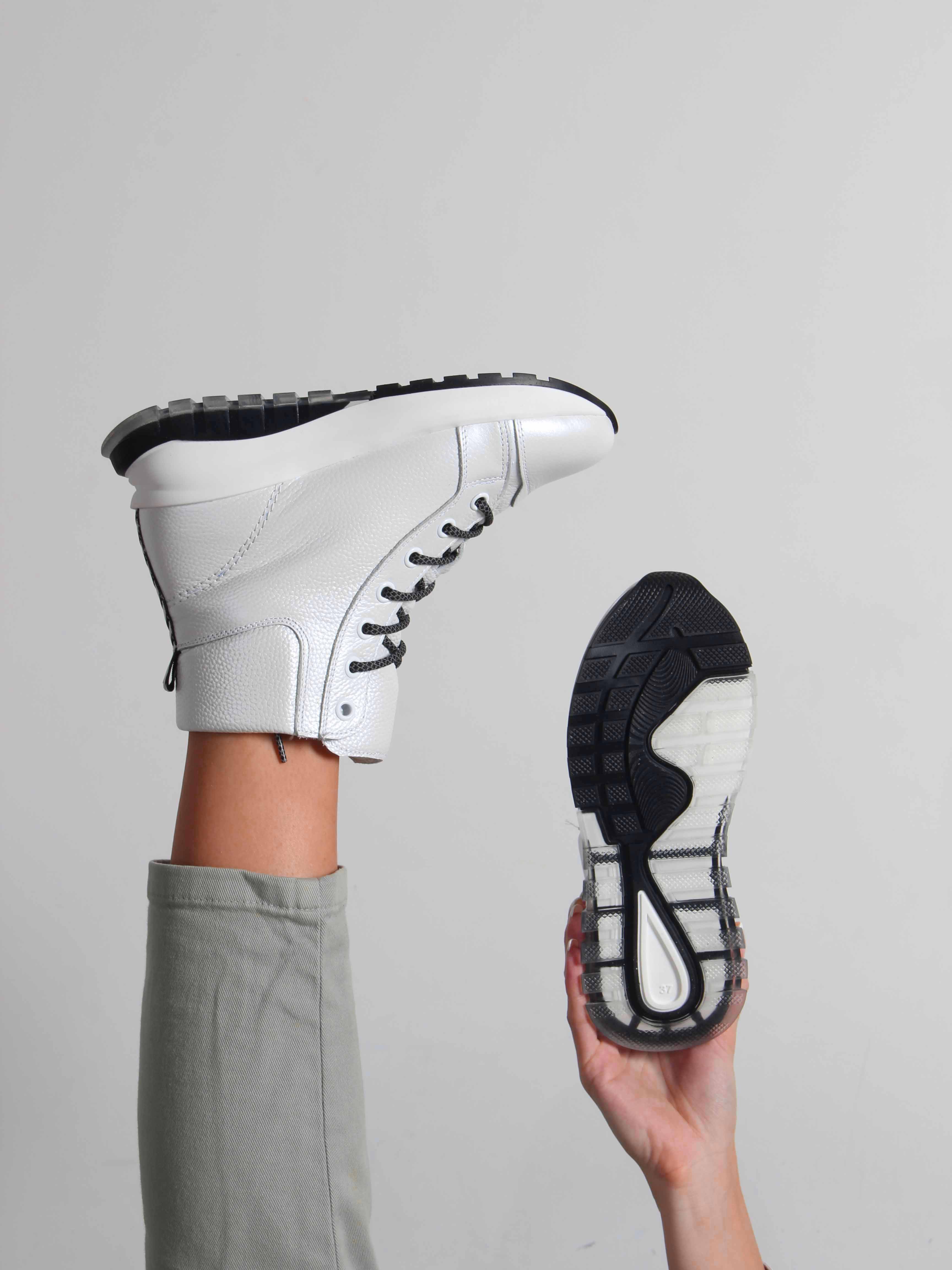 картинка Ботинки ED'ART 311.AVATAR'bl. Белый макс от интернет магазина